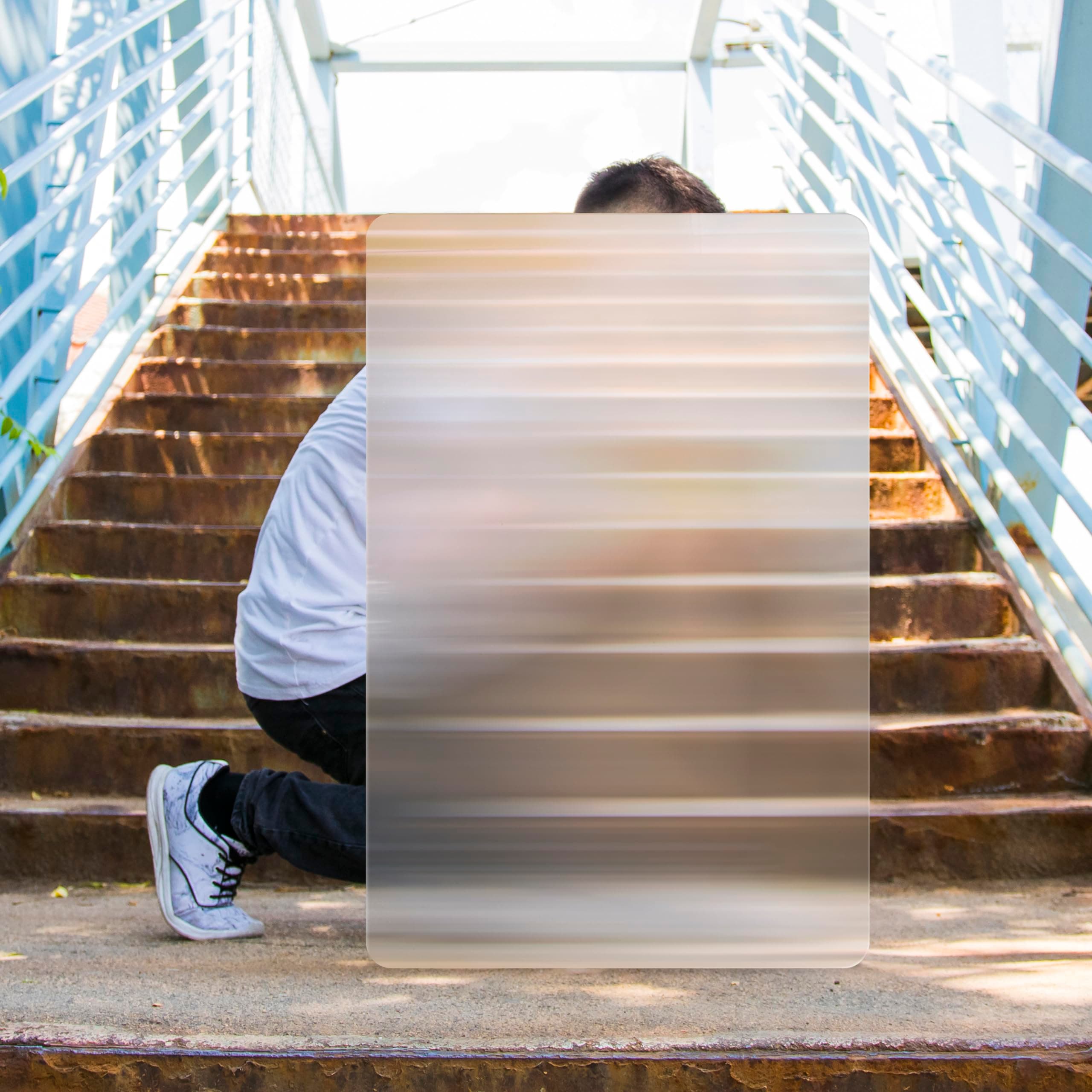 Captain Invisible - Invisibility Shield - 36"x24" Shield with Handle for Science Experiment, Magic Tricks or just Good Old Fashion Fun Gag