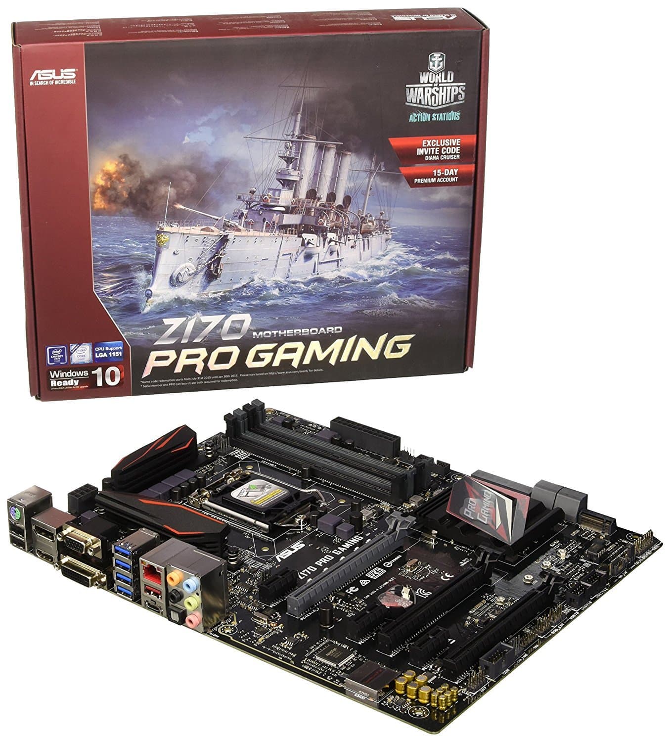 Asus Z170 Pro Gaming Motherboard