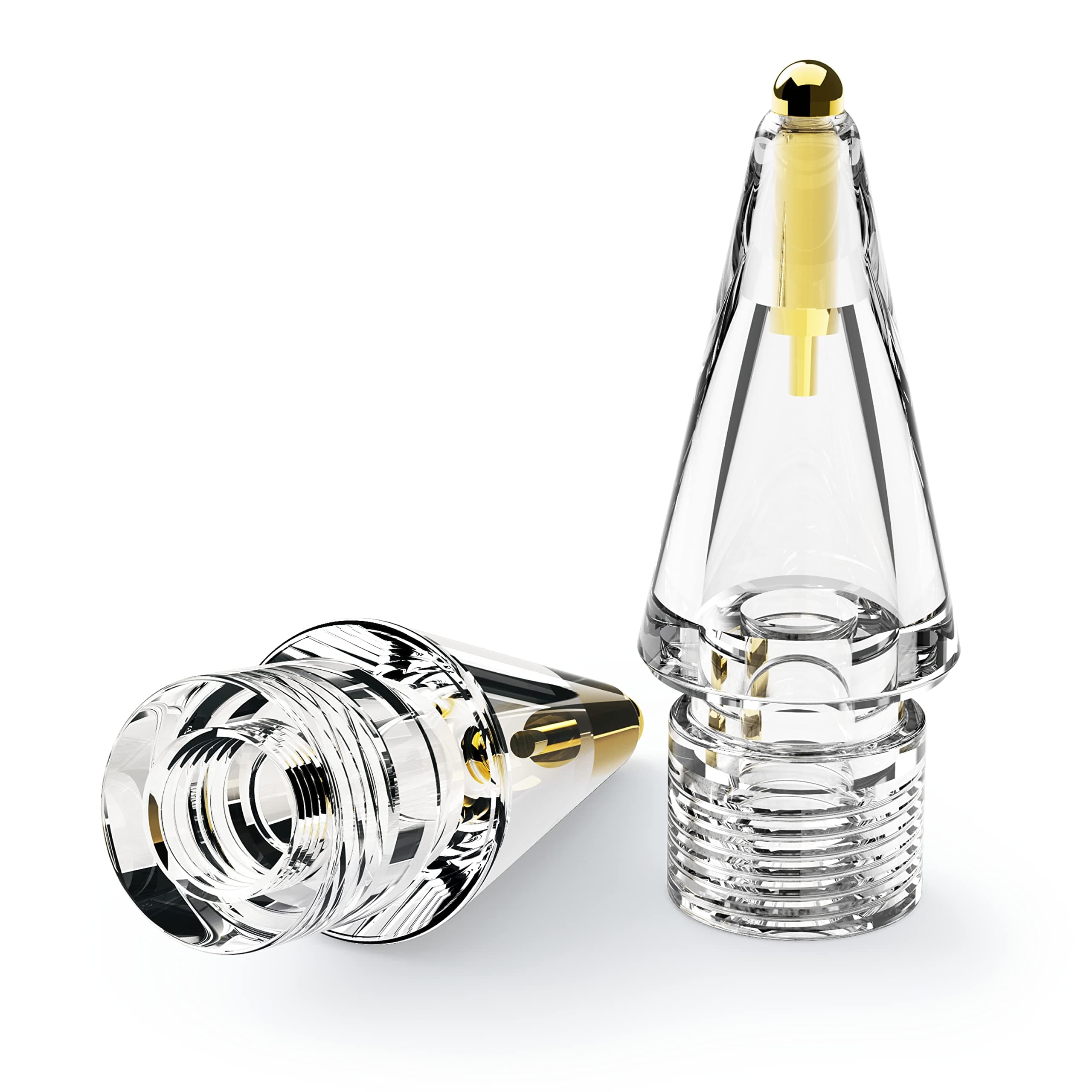 elago 2 Pack Replacement Metal Pencil Tips Compatible with Apple Pencil 1st & 2nd Generation, Compatible with Apple Pencil Pro, Wear-Resistant High Sensitivity Pencil Nibs