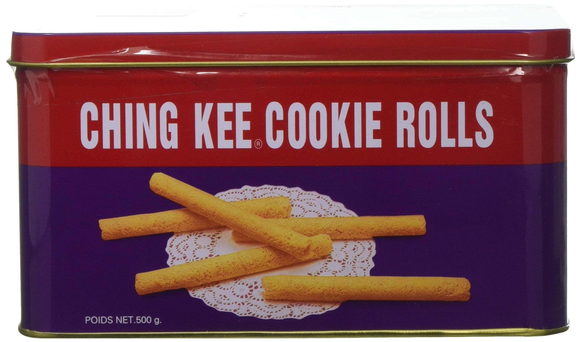 Ching Kee Ching Kee Phoenix Egg Cookies Rolls, 454 g(Pack of 1)