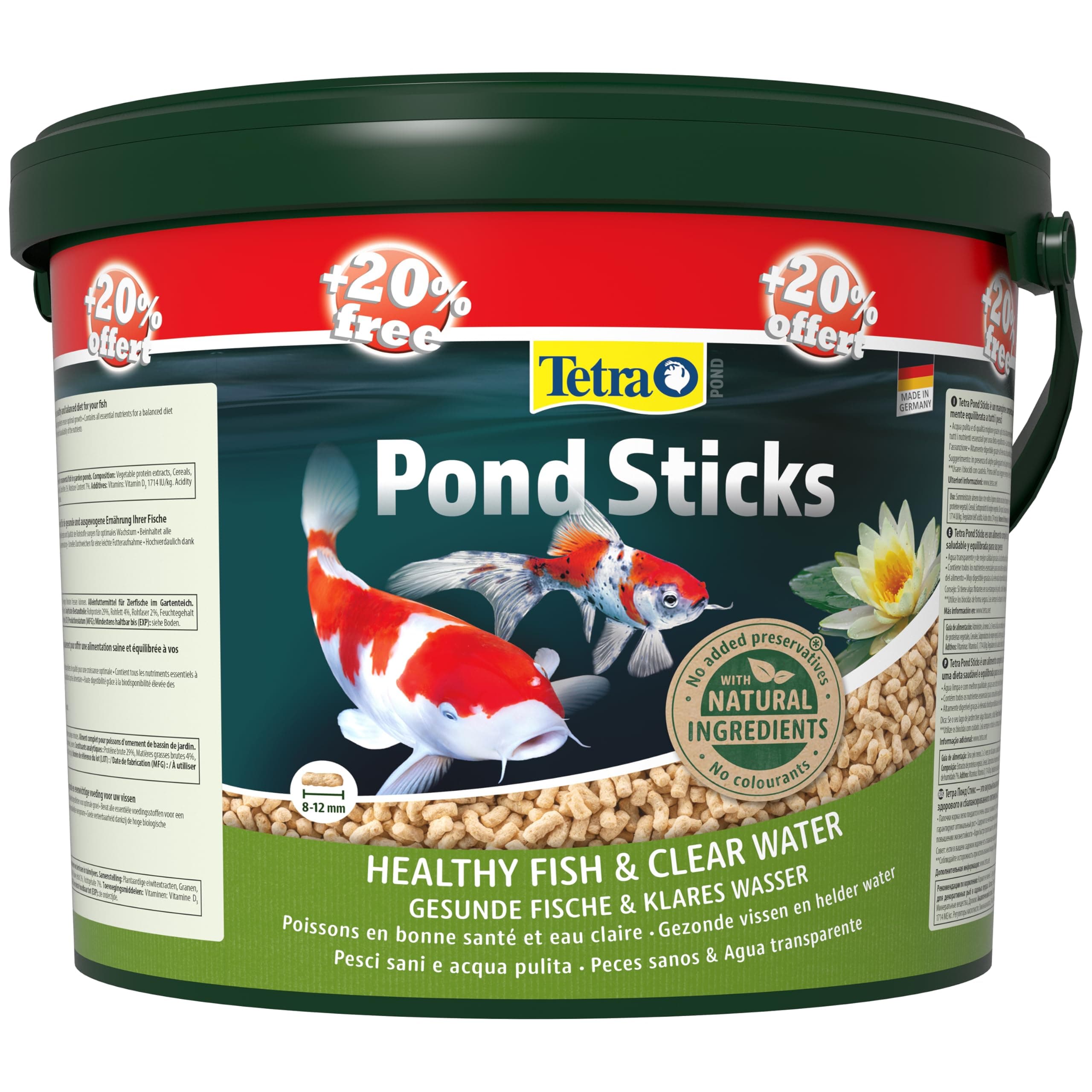 Pond Sticks Complete 10l + 20% Free