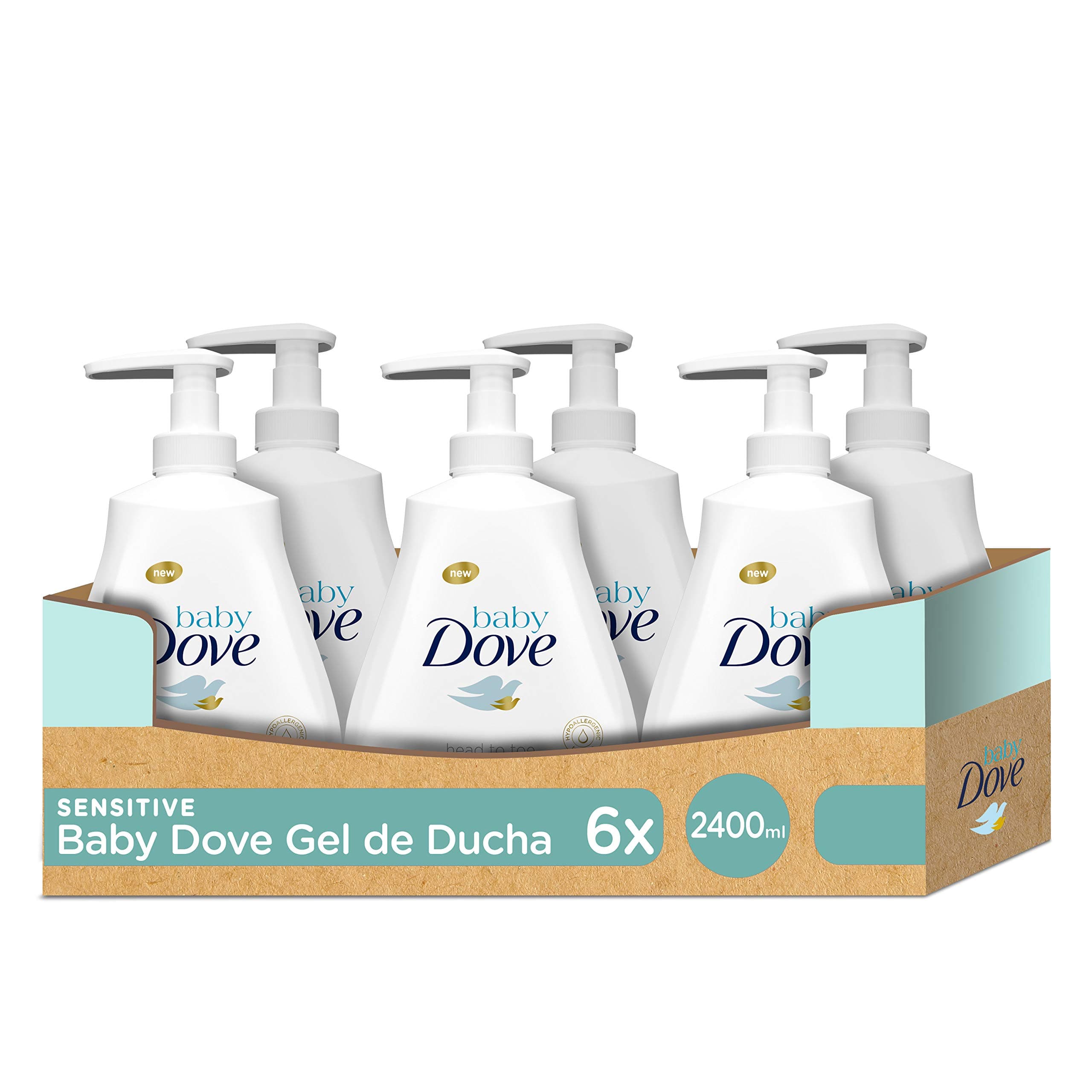 Dove Head to Toe Wash, Sensitive Moisture