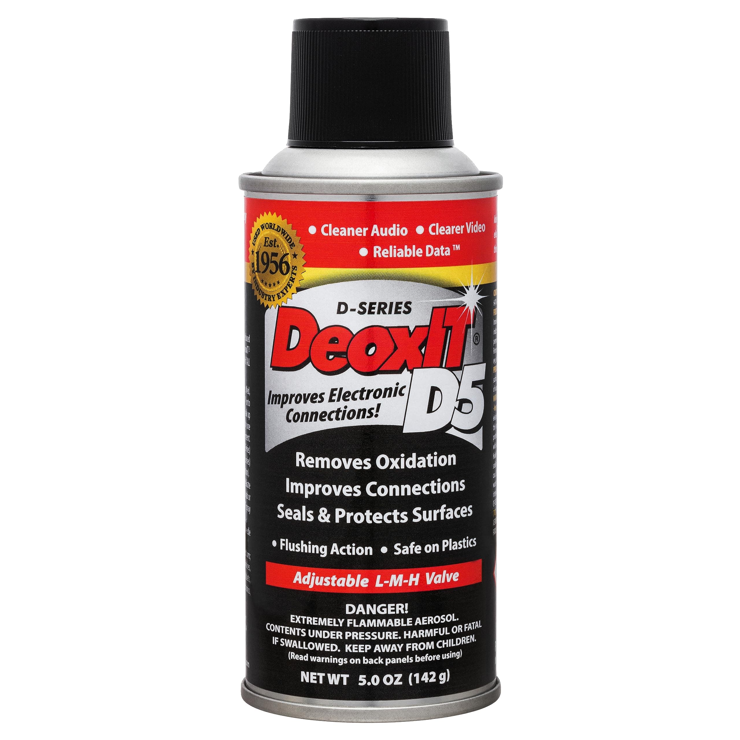 CAIG DeoxIT D5S-6 Contact Cleaner Spray