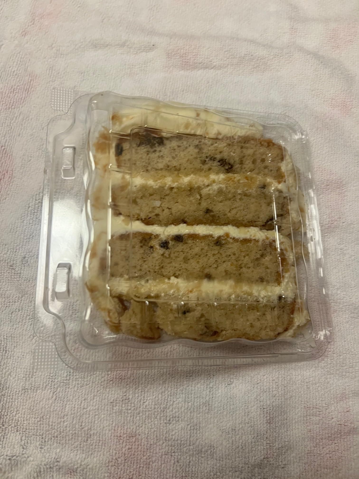 Individual Airtight Sideways Cake Slice Containers 50/Pack