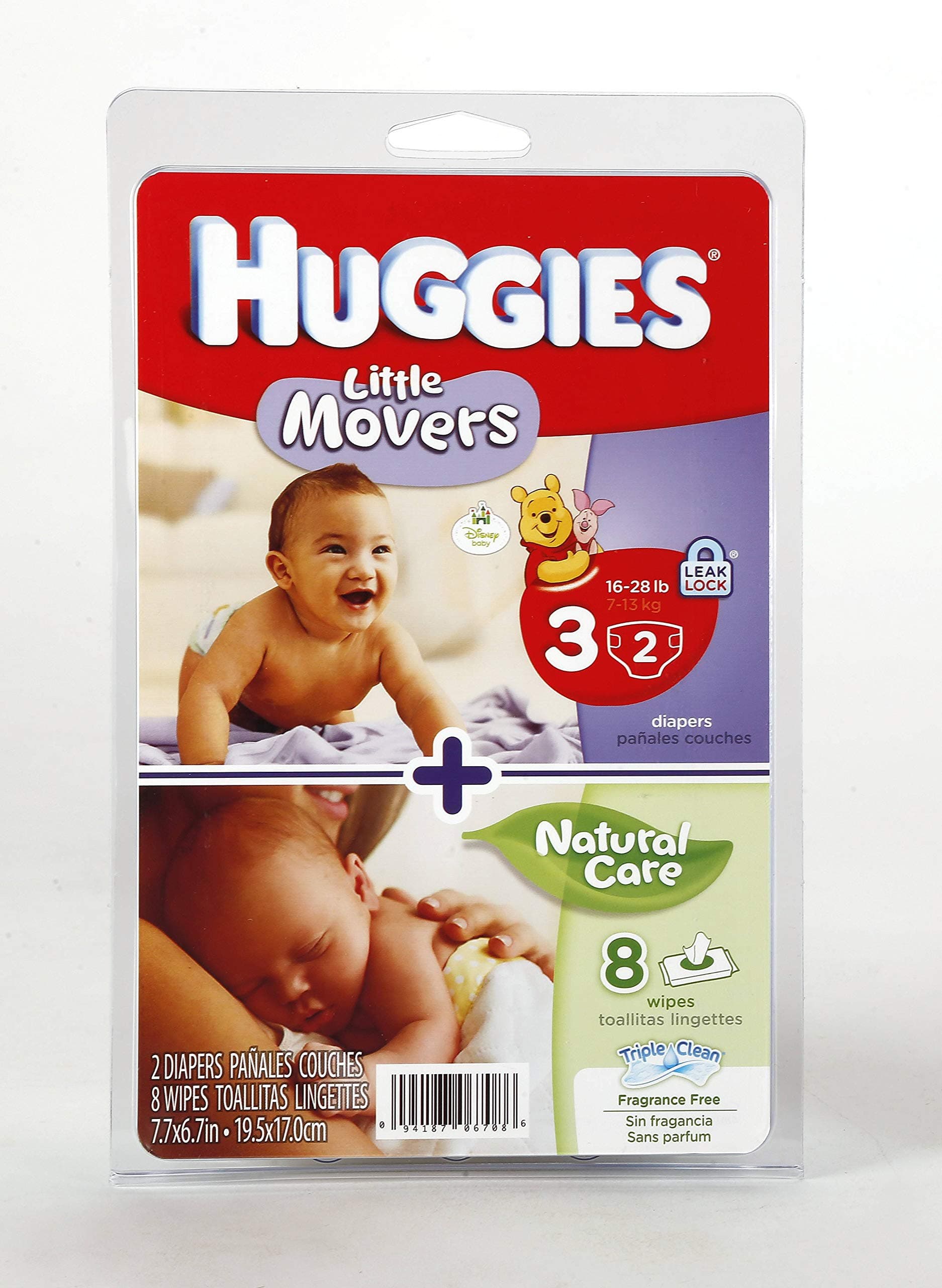Convenience Valet Huggies Diaper Kit - 12 per case.