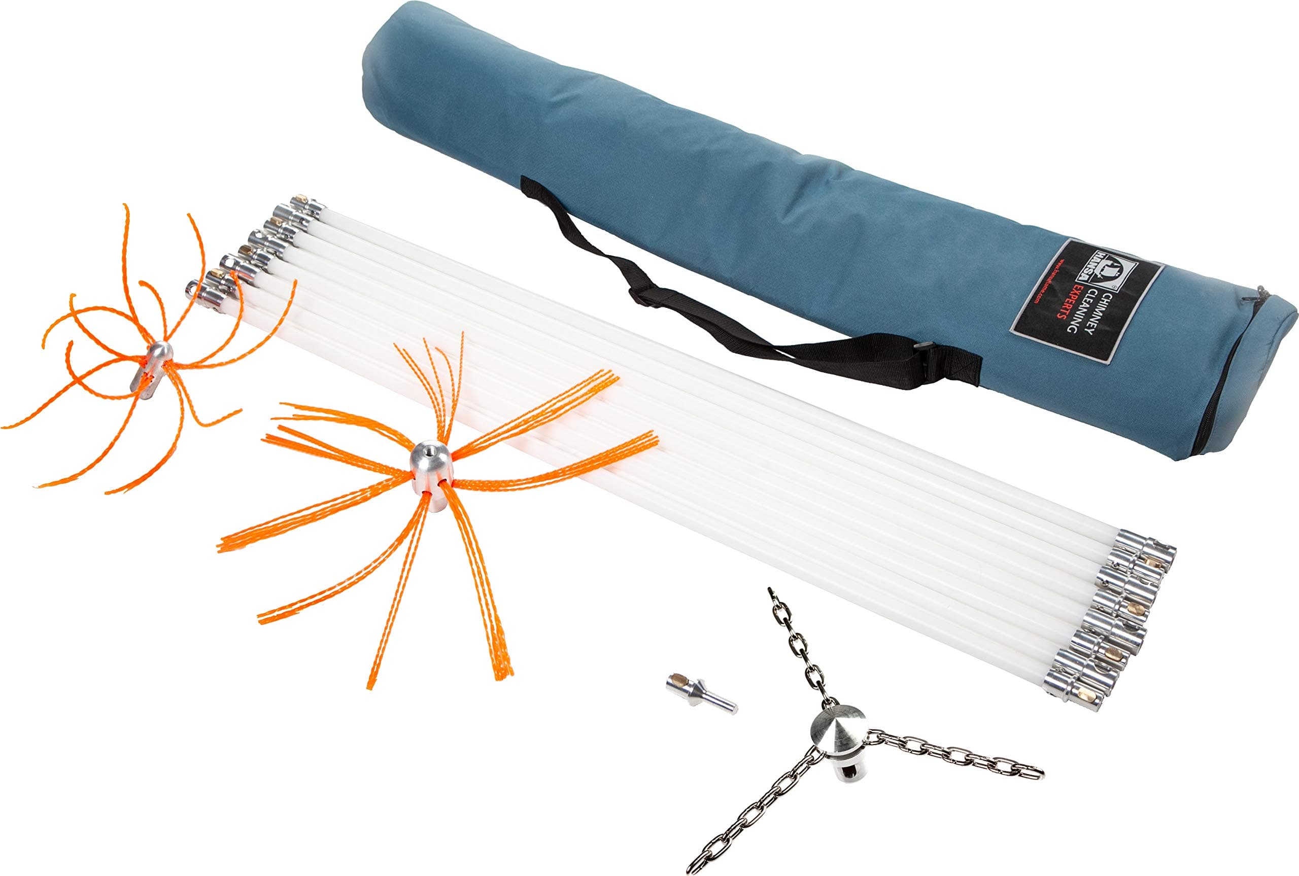 Professional Tornado PRO Rotary Chimney Cleaning System Sweeping Kit (10 Meter)