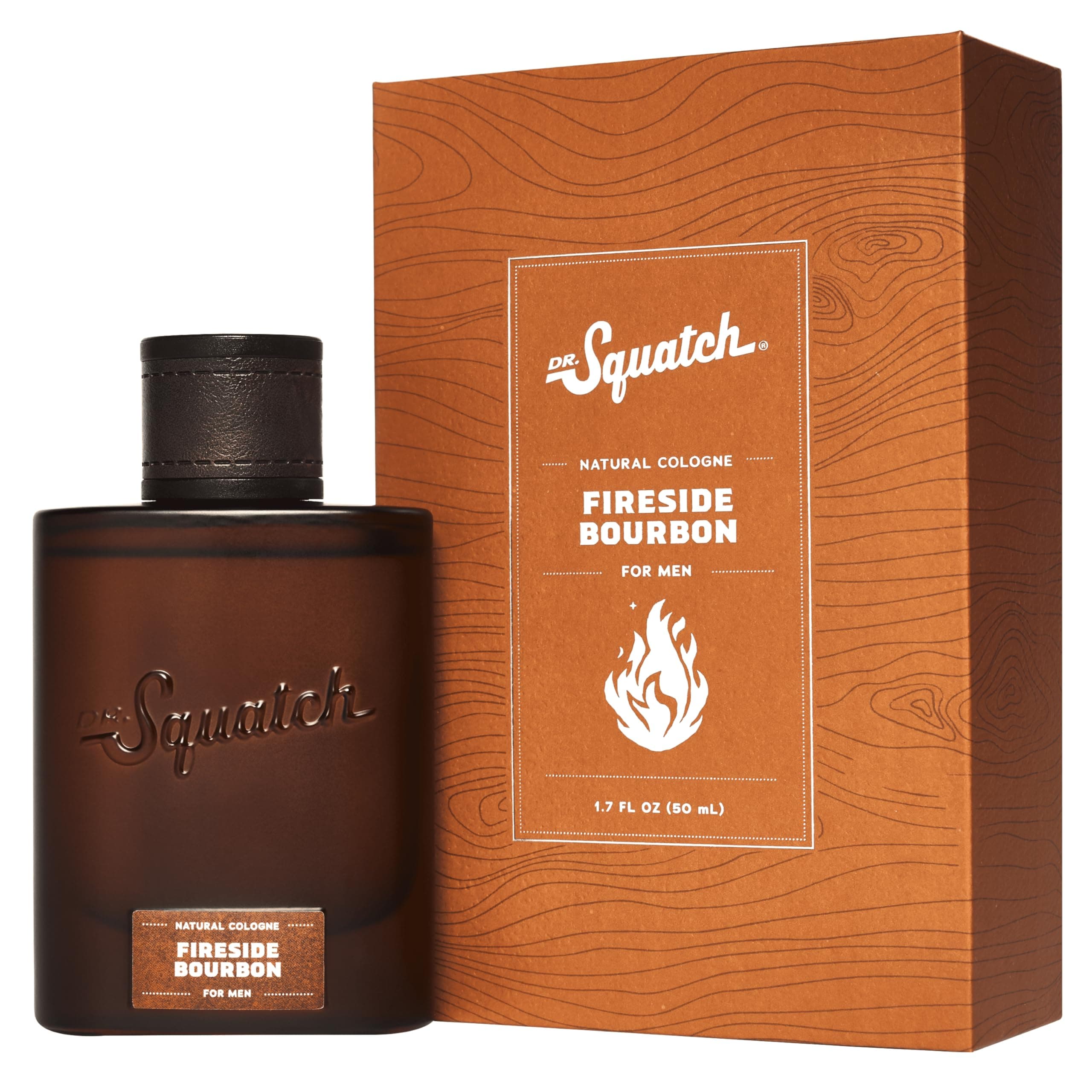 - Natural Cologne for Men - Scent-Lock Technology and Sustainably-Sourced Ingredients - Fireside Bourbon Cologne (1.7 fl oz)
