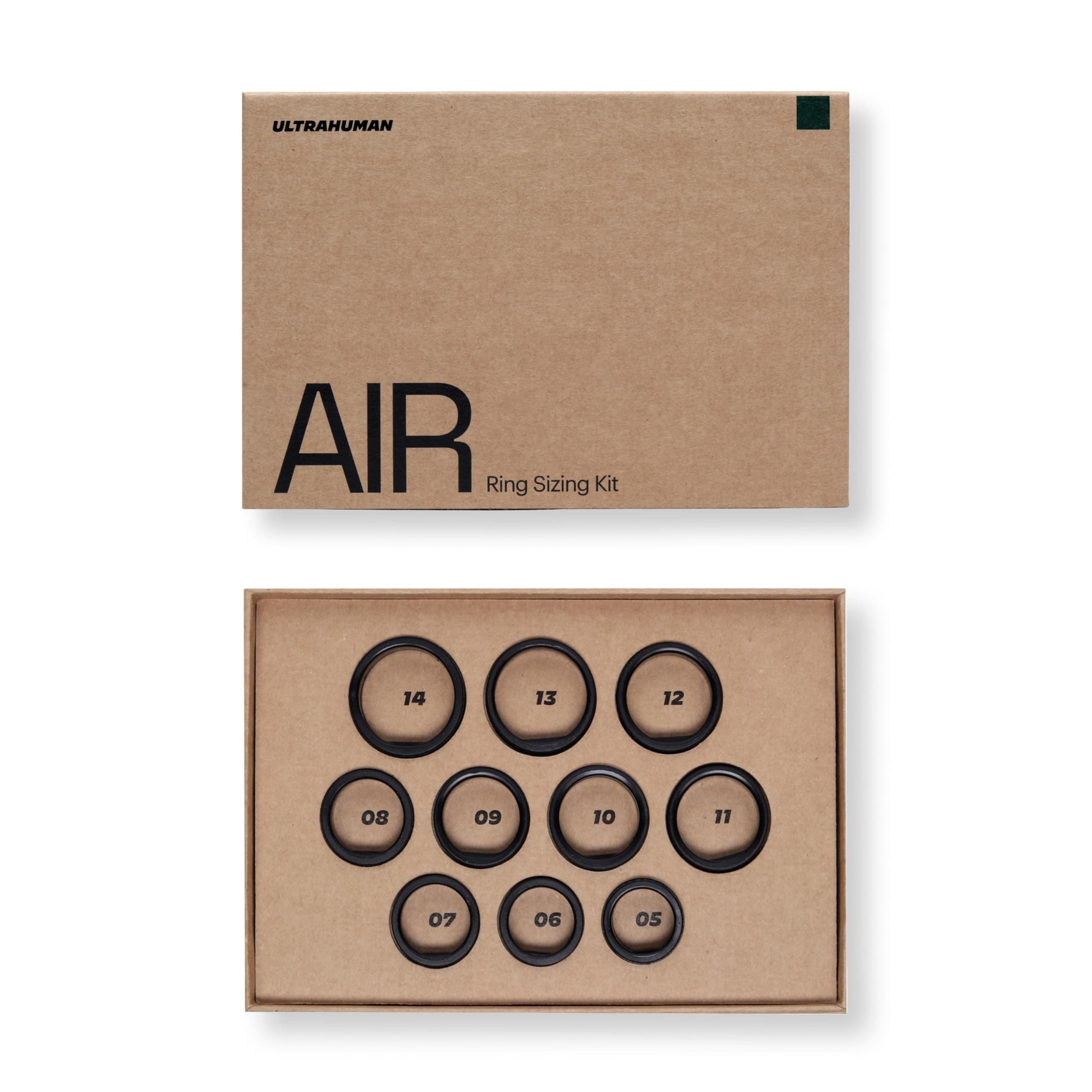 Ring AIR Sizing Kit | Choose from Sizes 5-14 | Sizing Guide for Your Smart Wearable Ring
