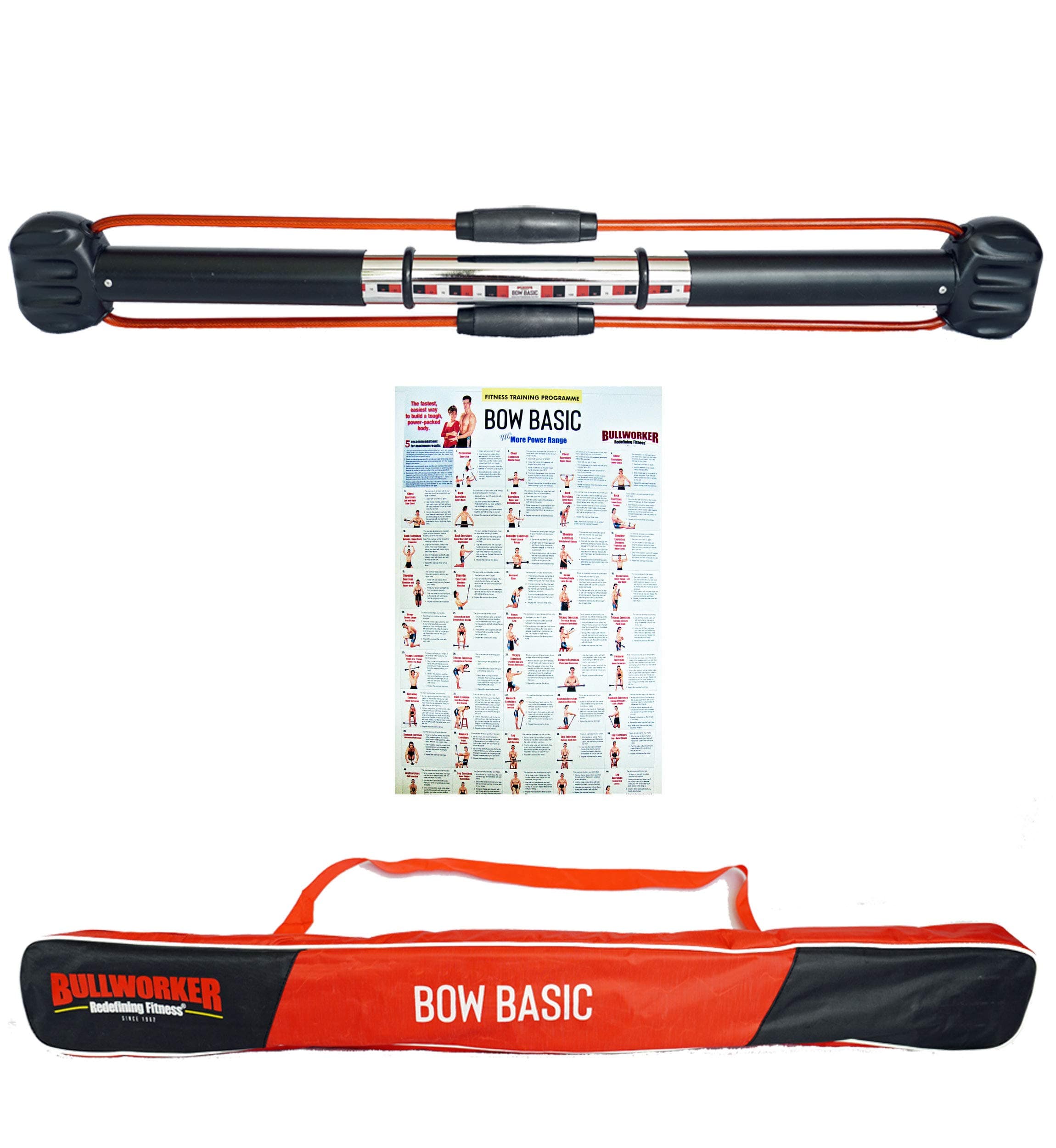 Bow Basic: Introductory Isometric Strength Training Equipment for Total Body Fitness