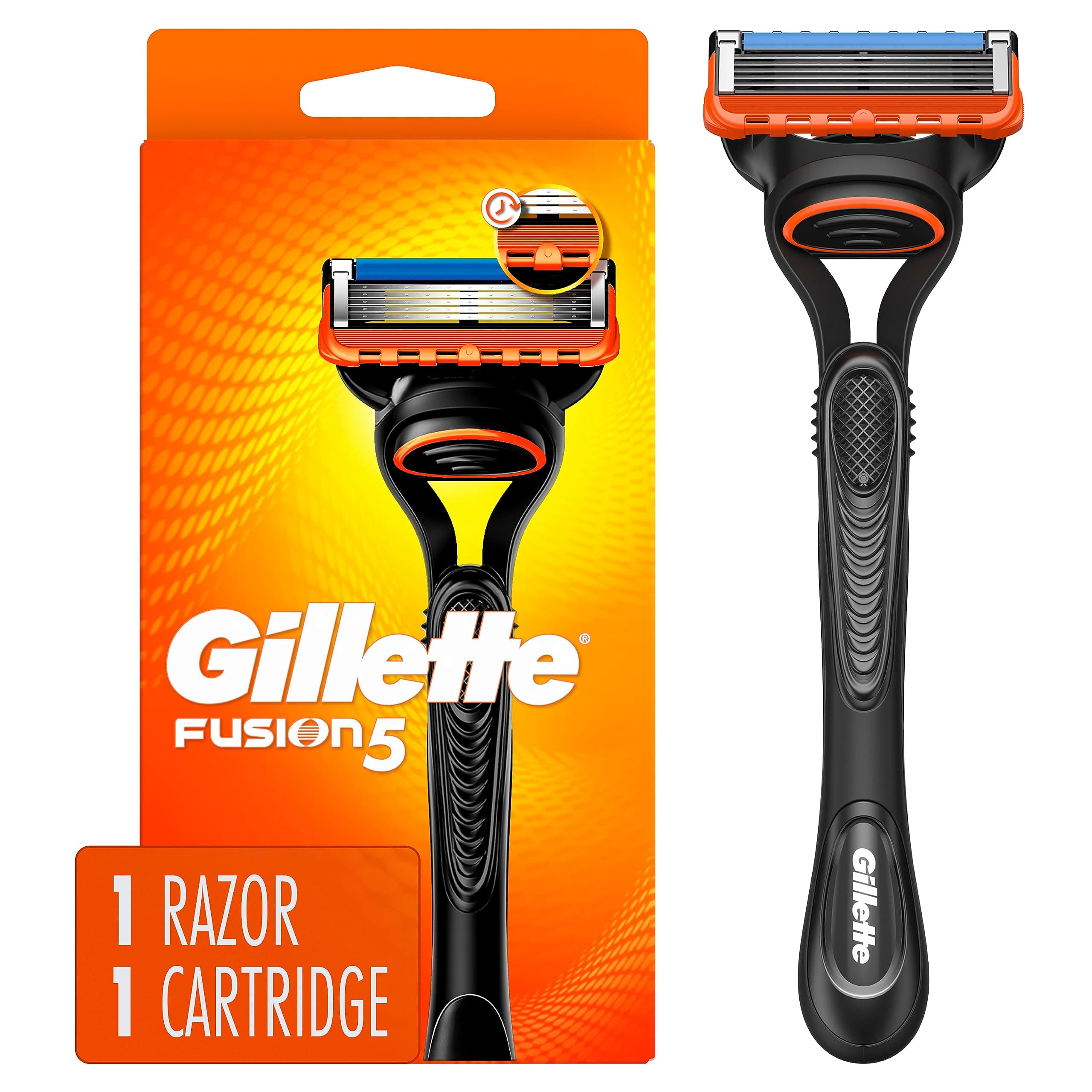 Fusion5 Men?s Razor Handle + 1 Blade Refill