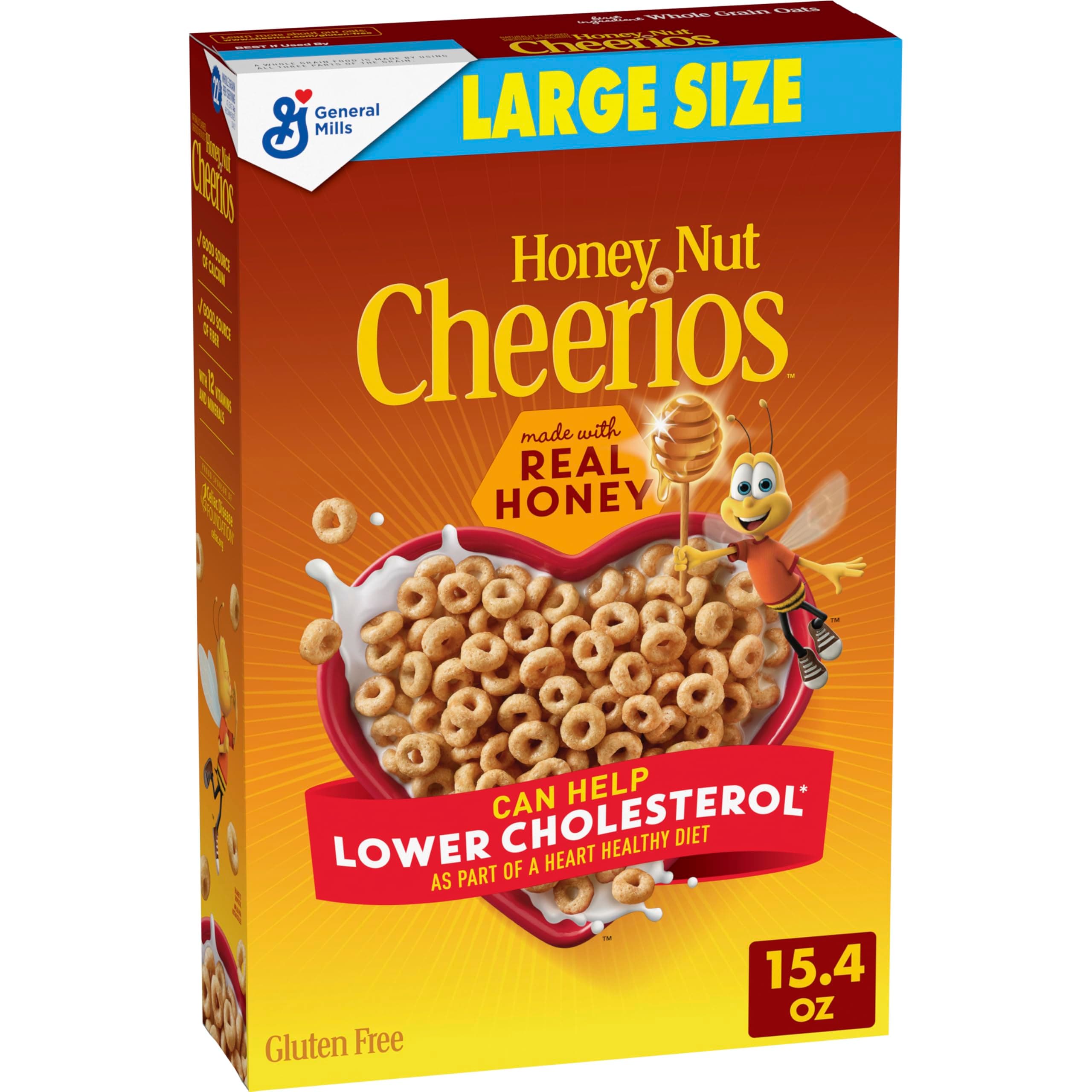 GMI HONEY NUT CHEERIOS CEREAL LS