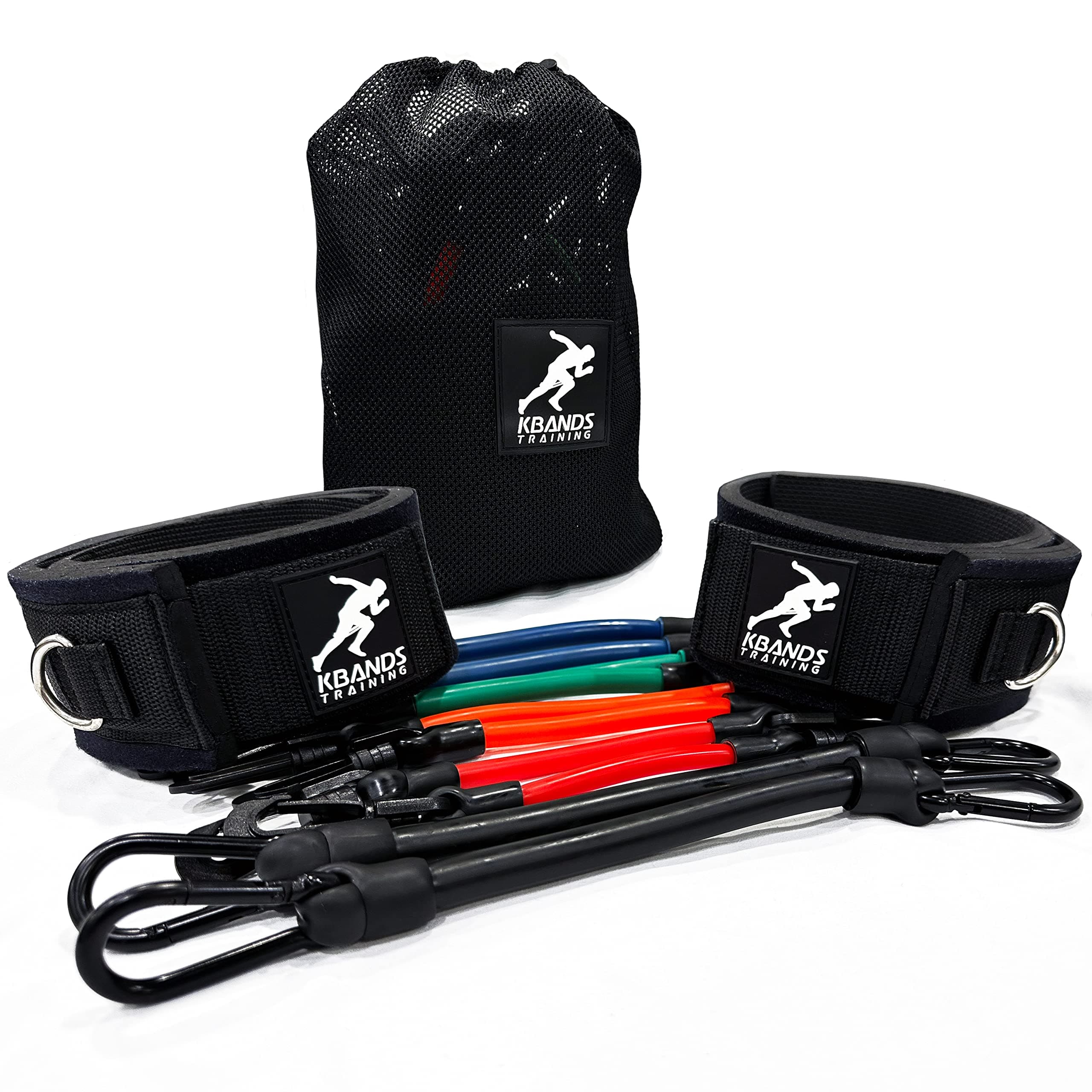 Kbands Training | Speed and Strength Leg Resistance | Includes Speed 101 and Agility FX Digital Programs - Sizes for Youth, Intermediate, and Advanced Athletes