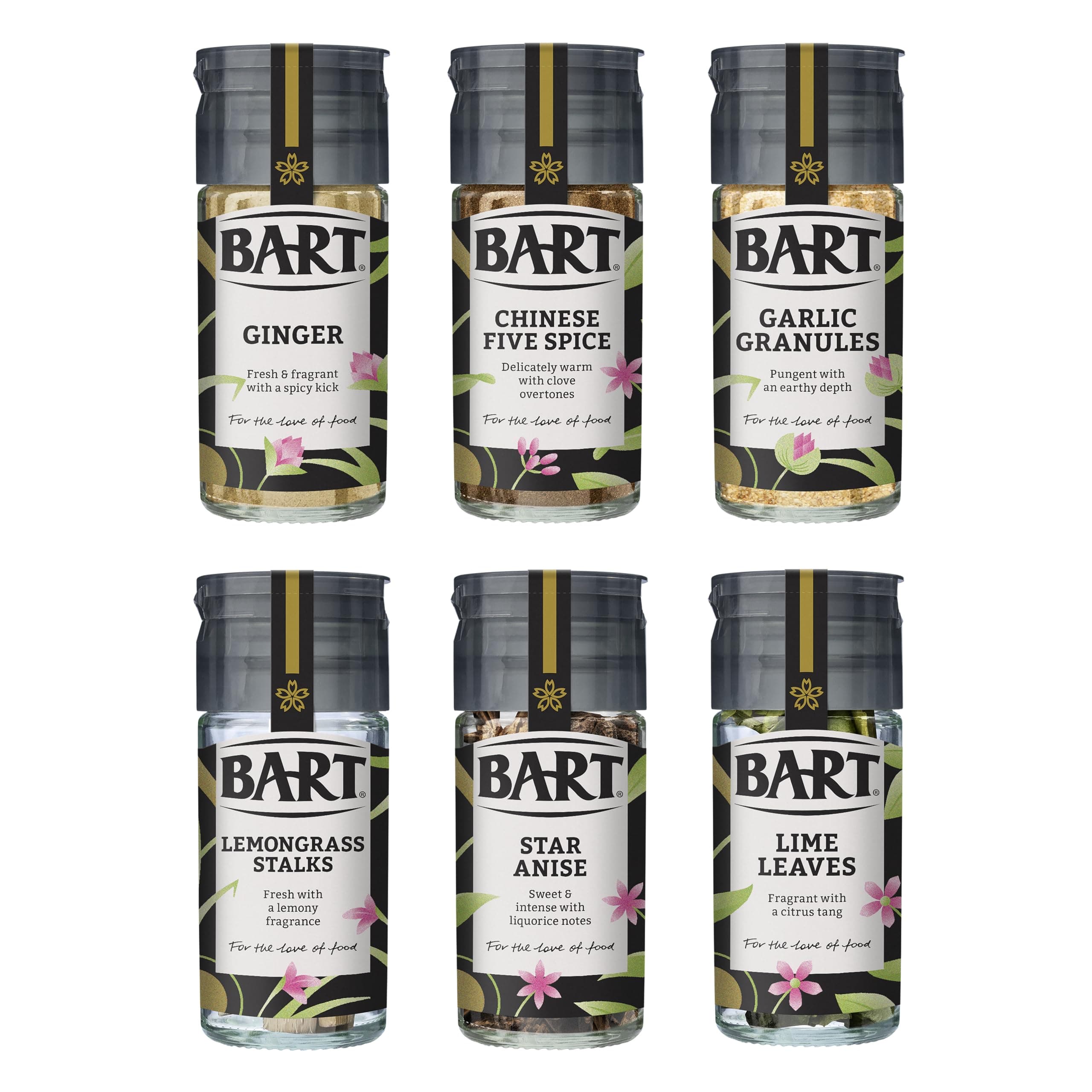 BART East Asian Herb & Spice Collection (6 pack)