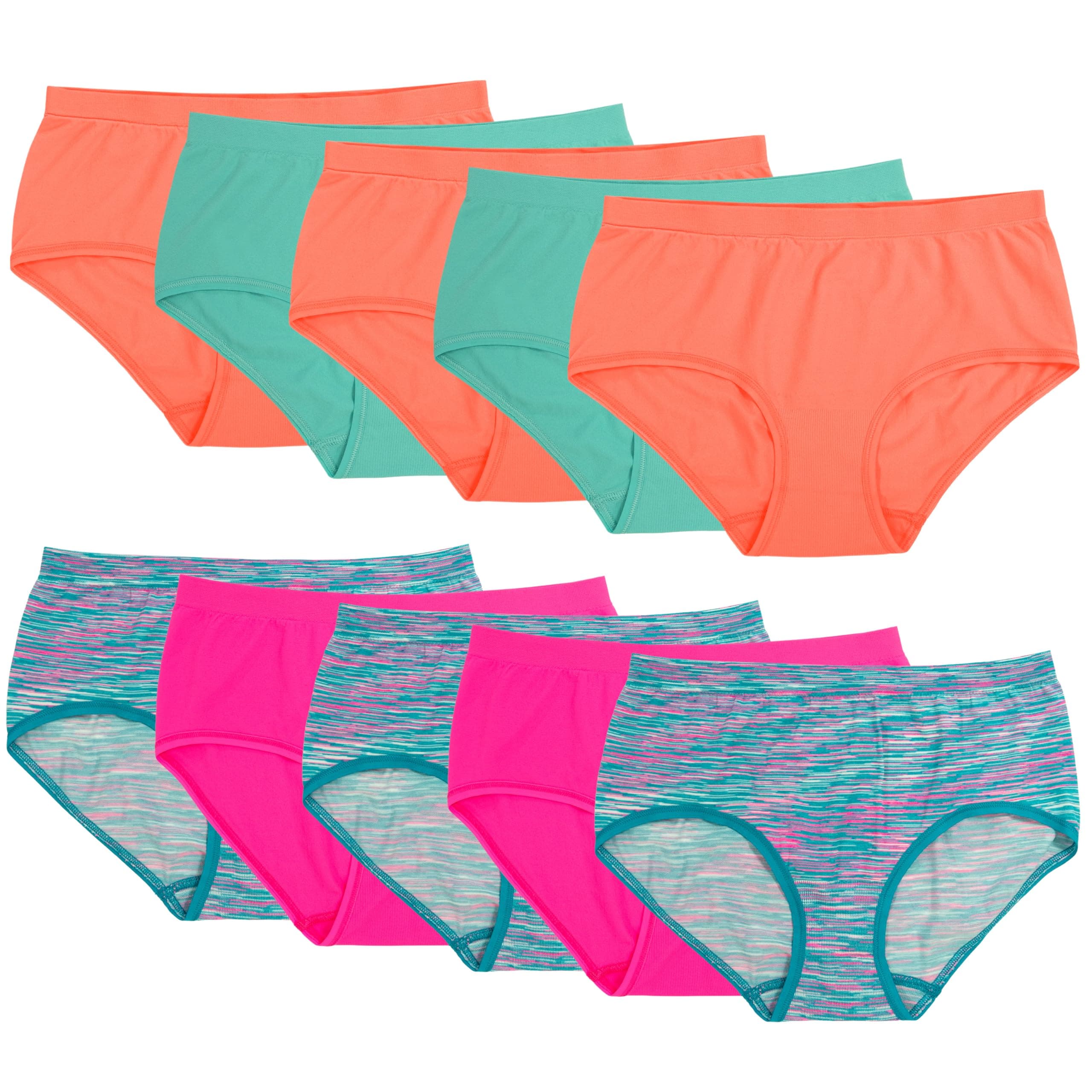 Girls’ Seamless Underwear Multipack