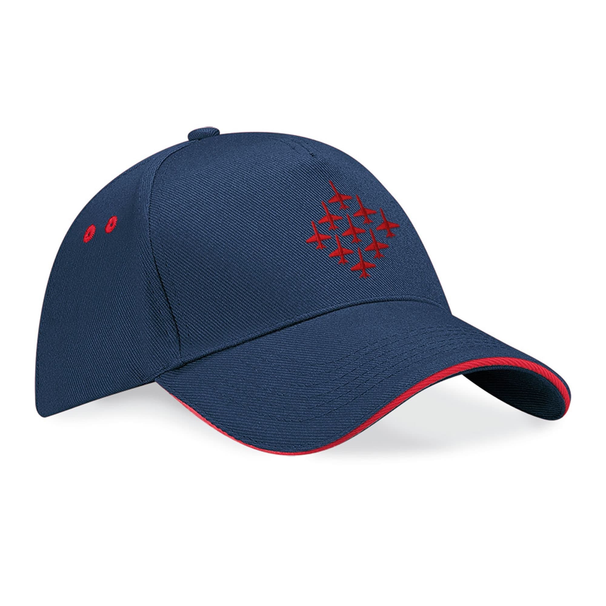 Red Arrows™ Embroidered Diamond 9 Contrast Baseball Cap
