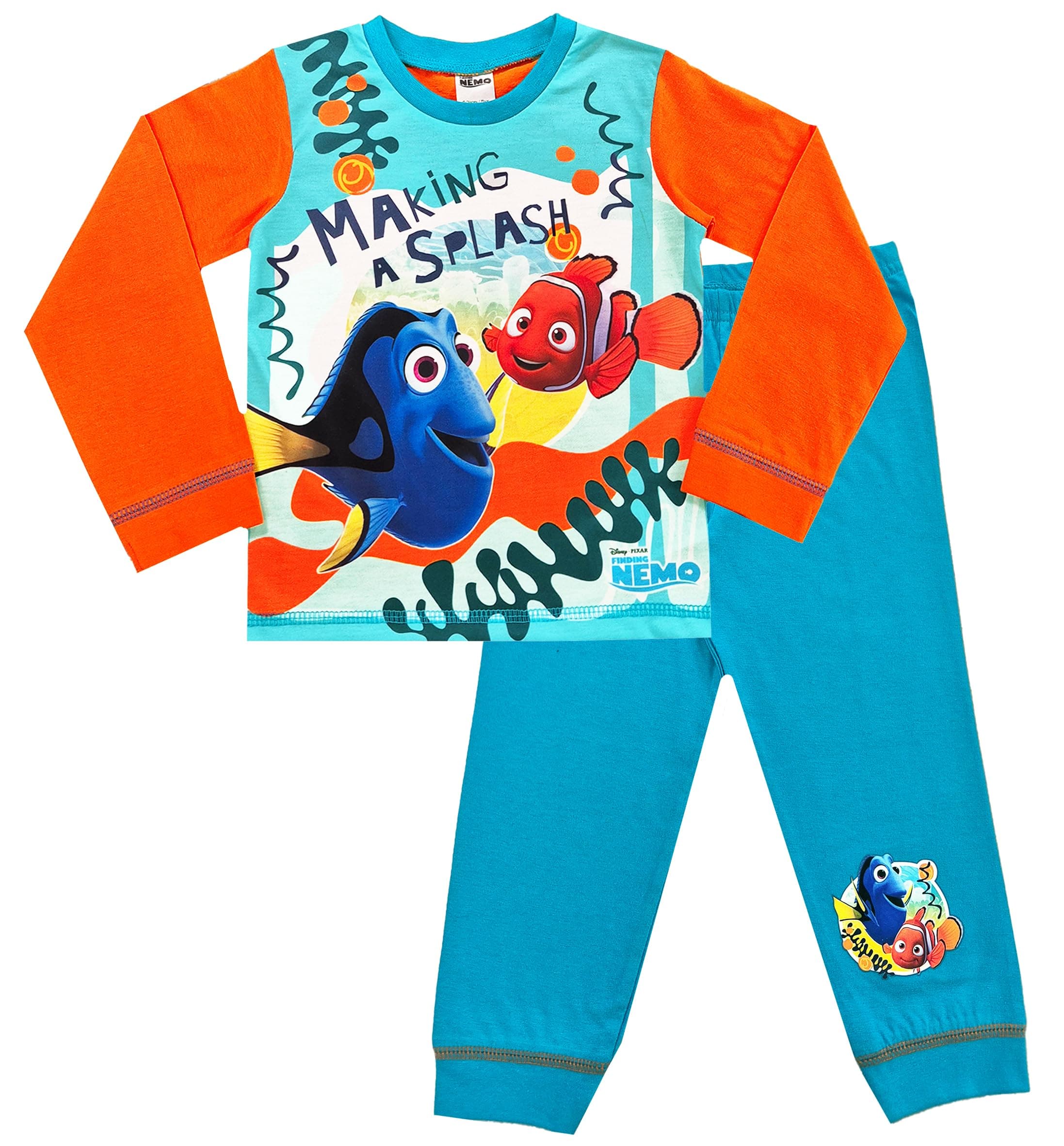 Disney Finding Nemo Boys Pyjamas Character Nightwear