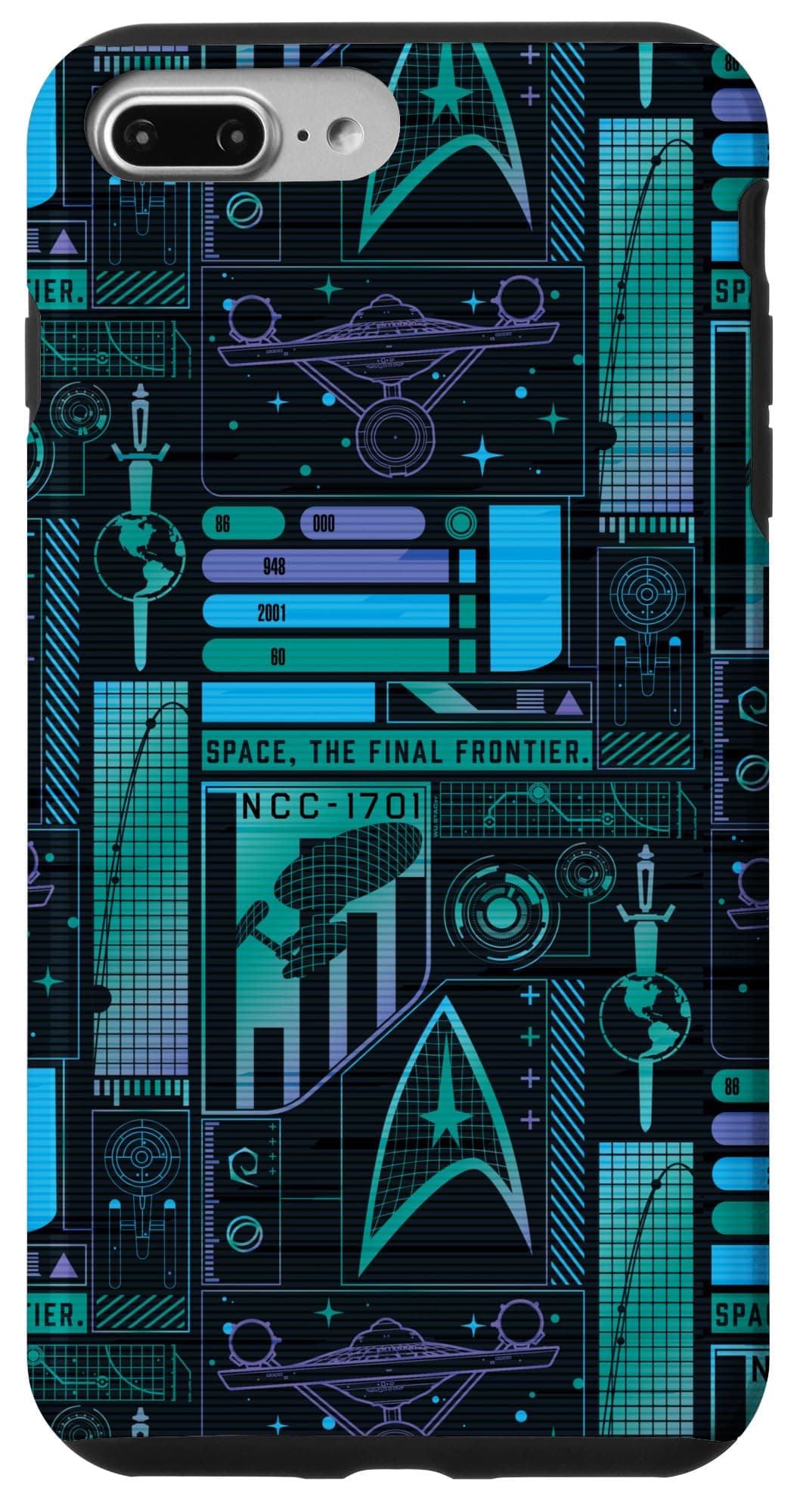 Official Star Trek - Space, The Final Frontier Case for iPhone 7 Plus/8 Plus