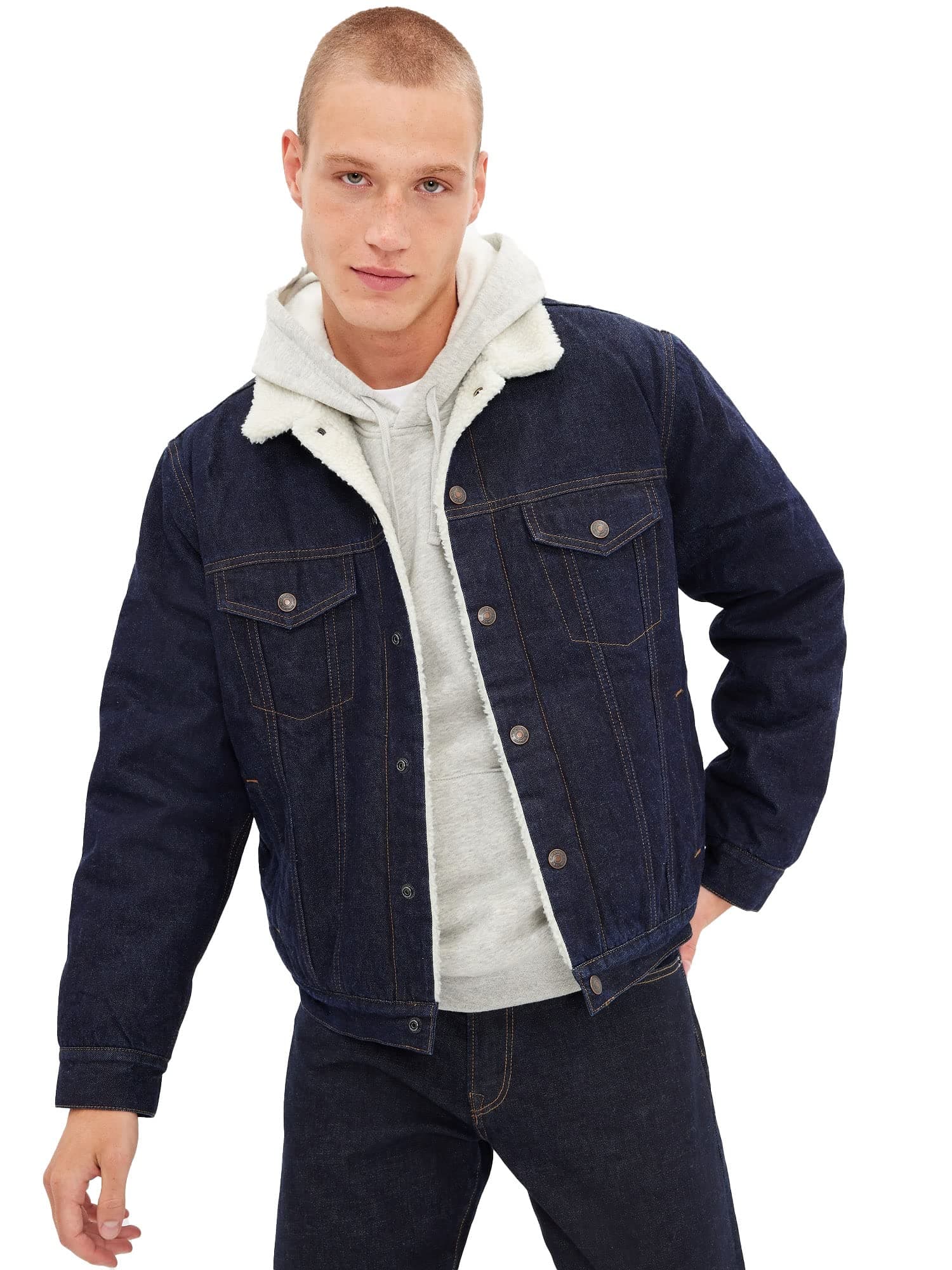GAP mens Icon Denim Jacket