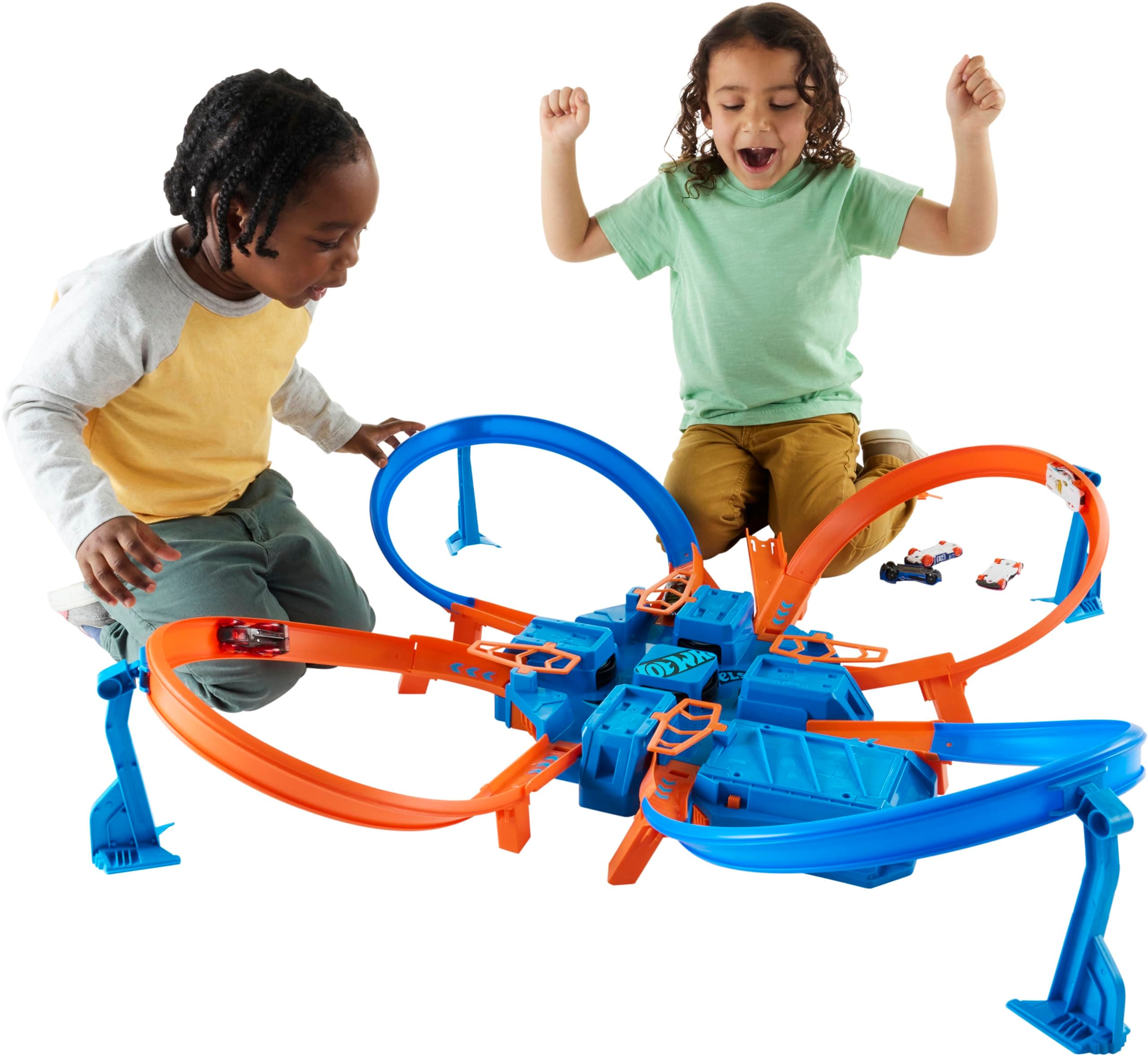 Hot Wheels Criss Cross Crash Track Set
