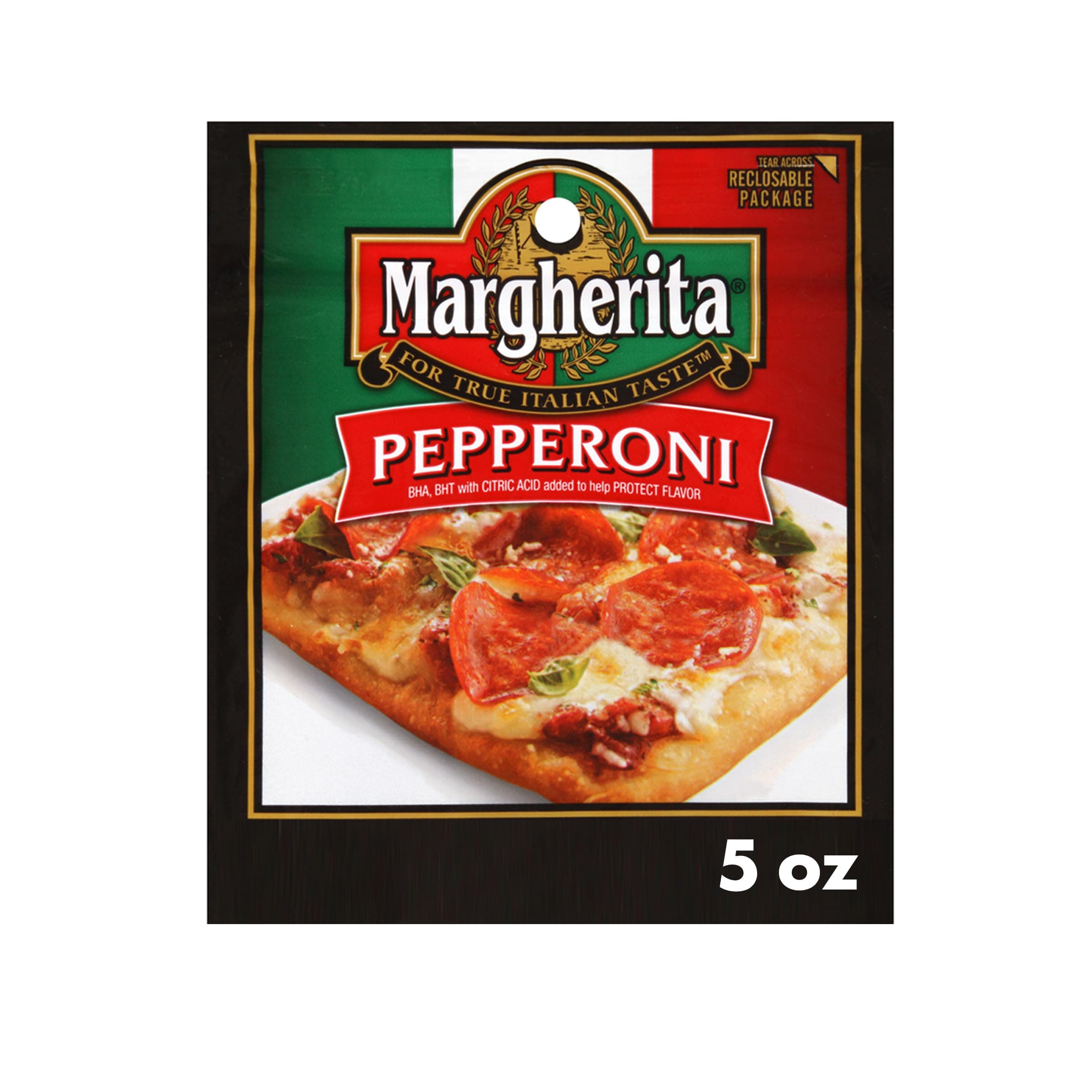 Margherita Pre-Sliced Pepperoni, 5 oz