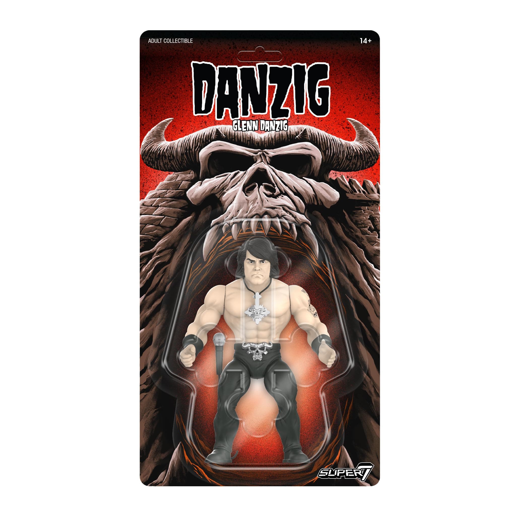 Vintage Glenn Danzig - 5.5" Danzig Action Figure with Accessory Heavy Metal Collectibles and Retro Toys