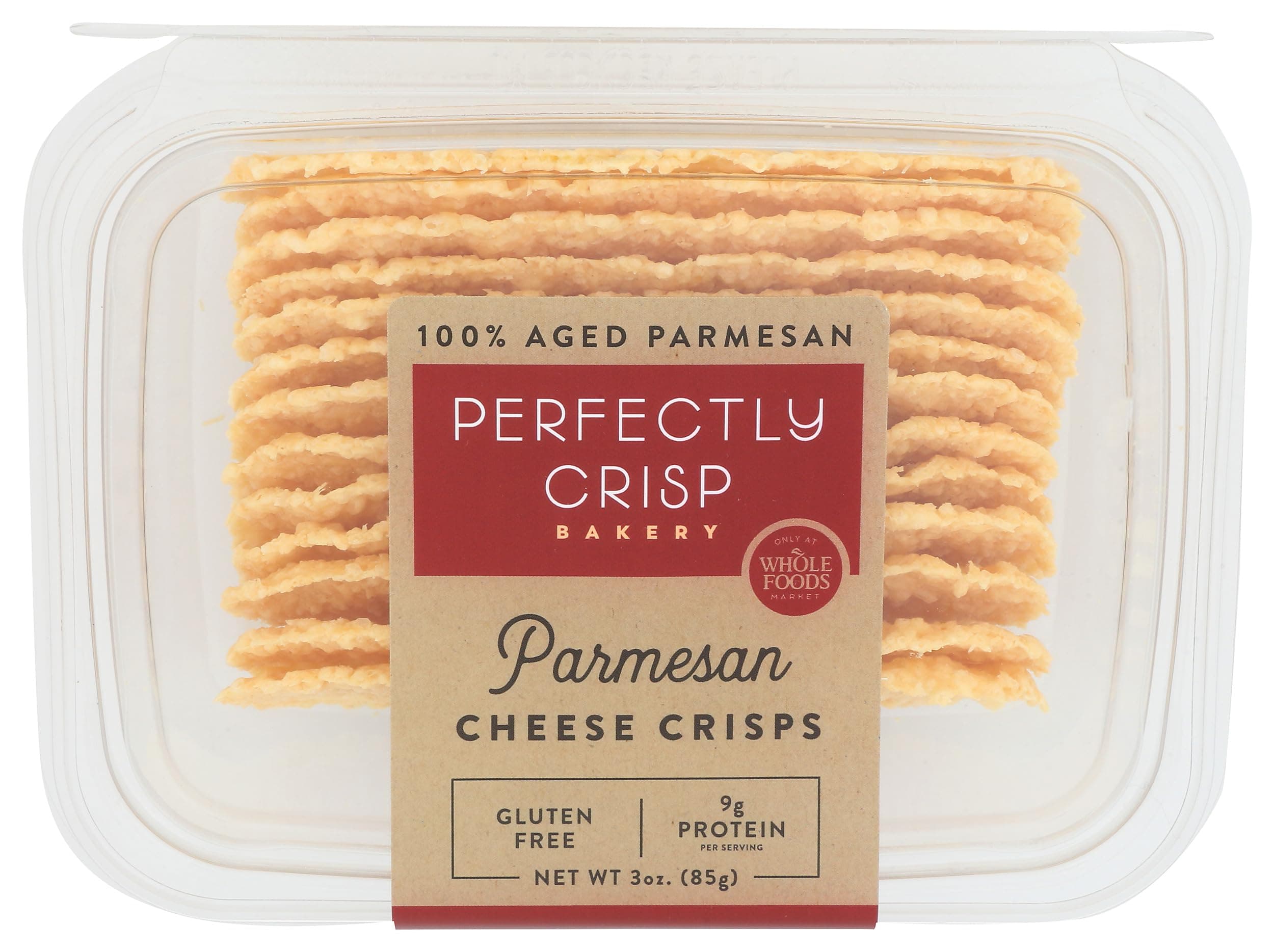 PERFECTLY CRISP Parmesan Crisps, 3 OZ