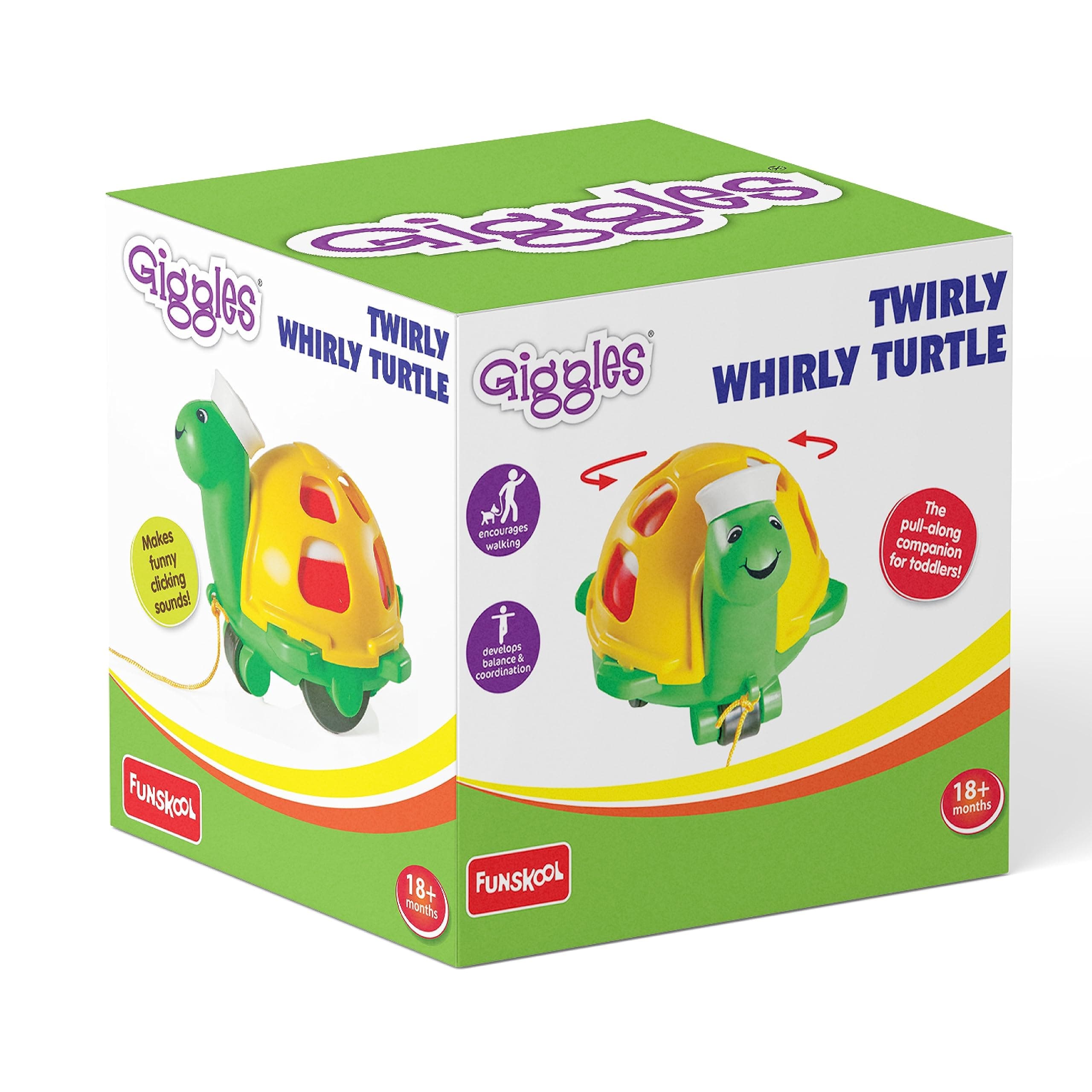 Funskool Twirlly Whirlly Turtle