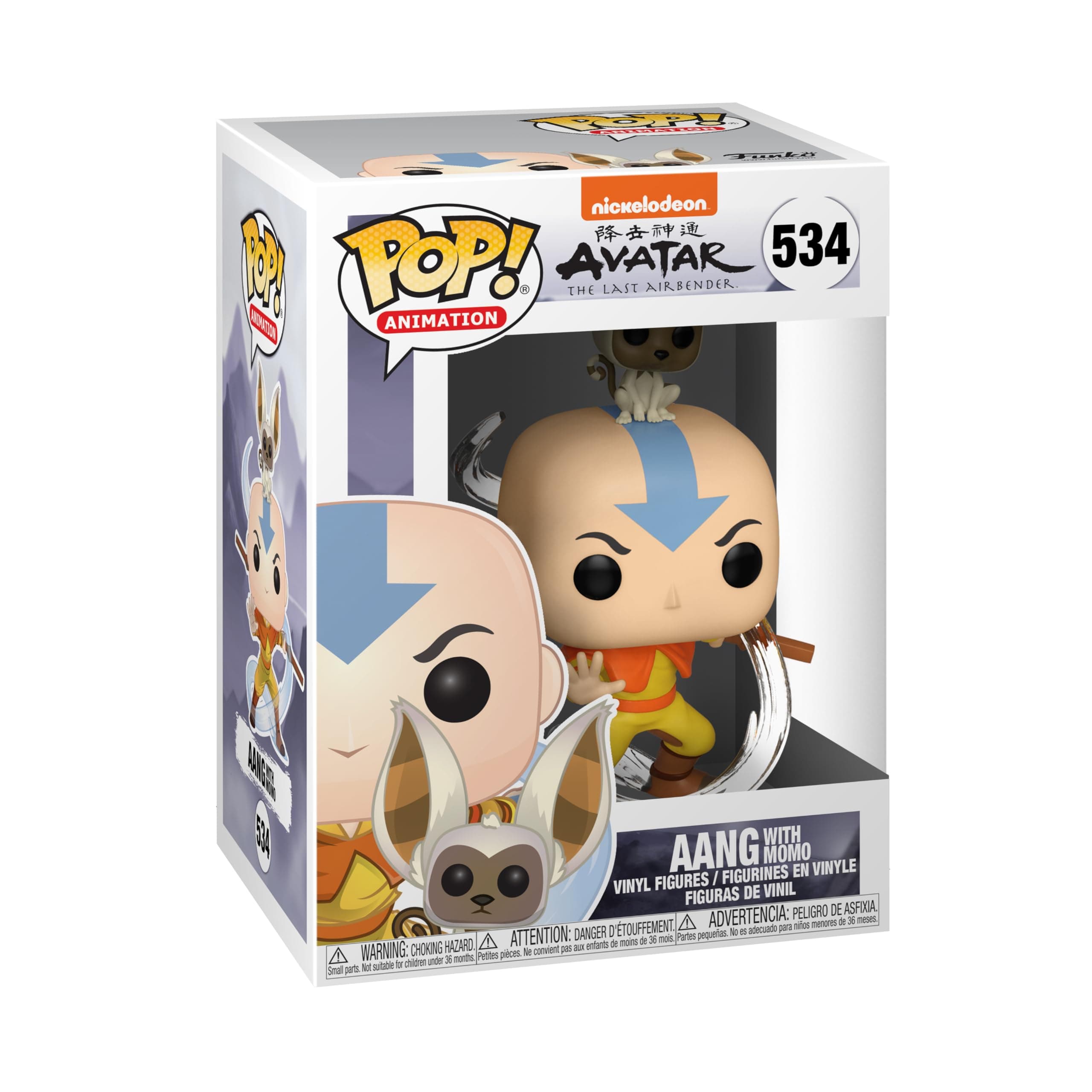 Animation: Avatar - Aang with Momo