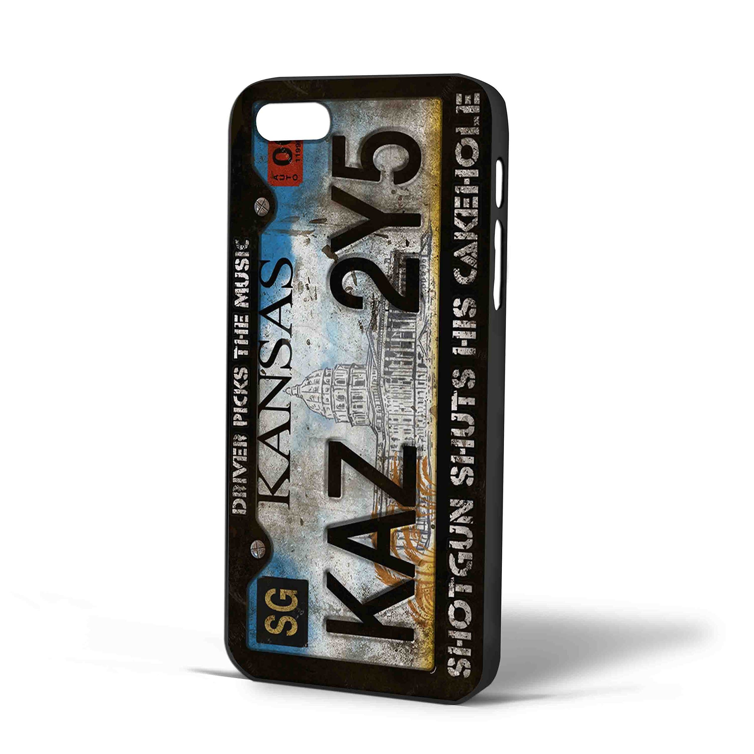Supernatural Licanse Plate for Iphone Case (iPhone 6 Black)