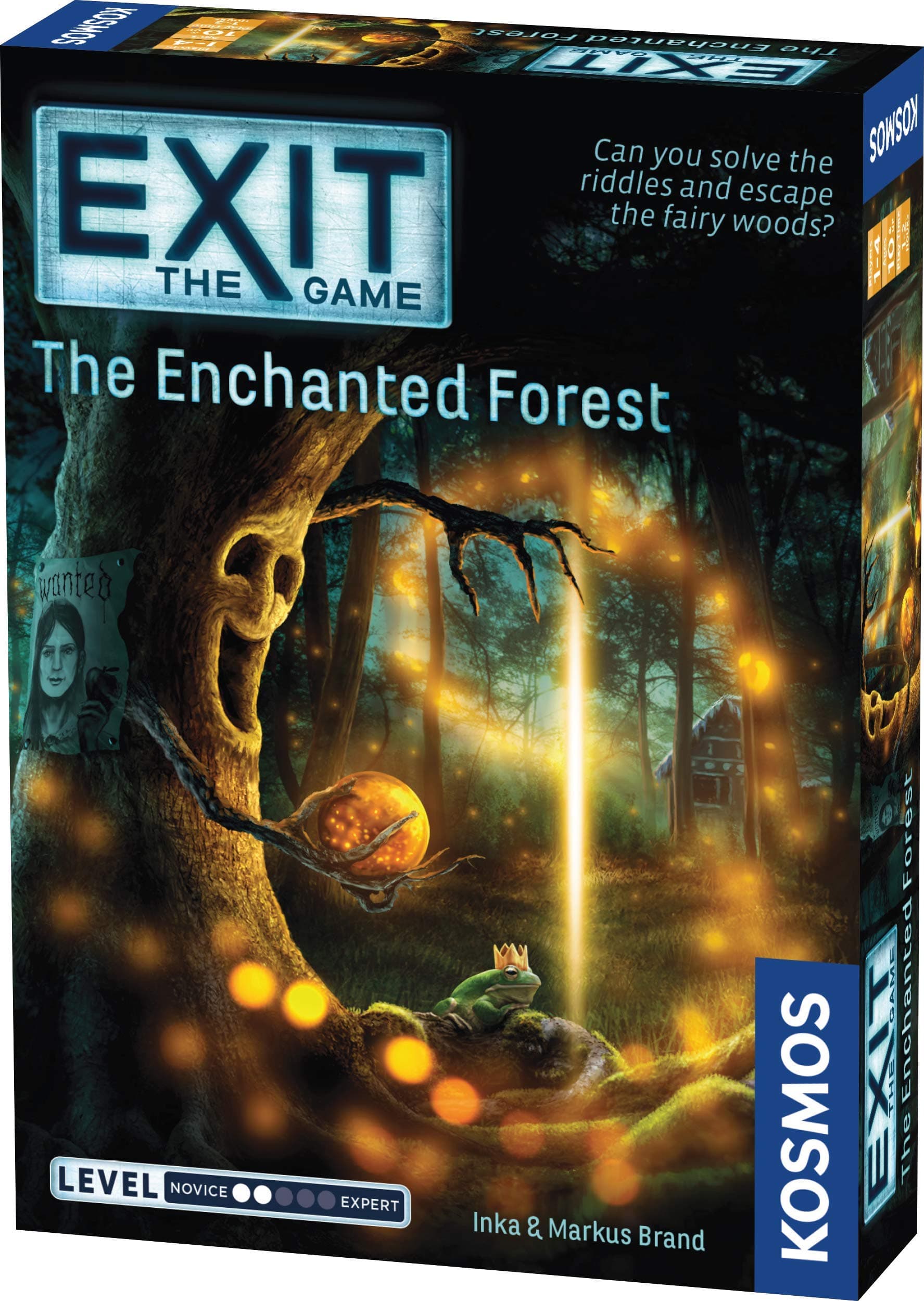 – EXIT: The Enchanted Forest - Level: 2/5 - Unique Escape Room Game - 1-4 Players - Puzzle Solving Strategy Board Games for Adults & Kids, Ages 10+ - 692875