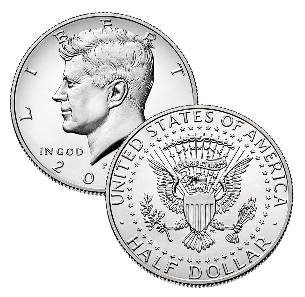 2021 P, D Kennedy Half Dollar 2 Coin Set Half Dollar US Mint Uncirculated