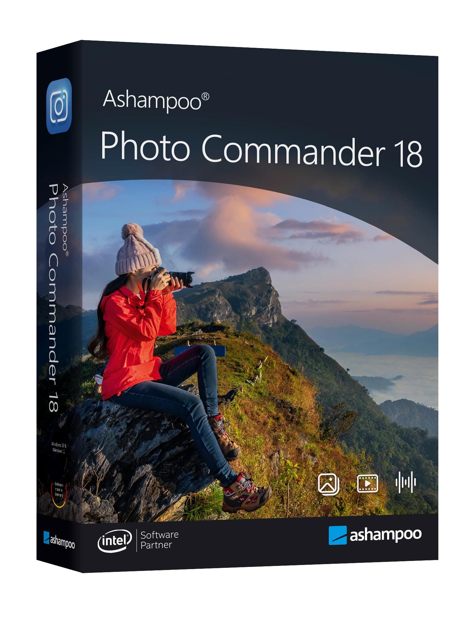 Photo editing software compatible with Windows 11, 10 – view, edit, enhance and organize your photos – more than 200 features (collages, slideshows and more)