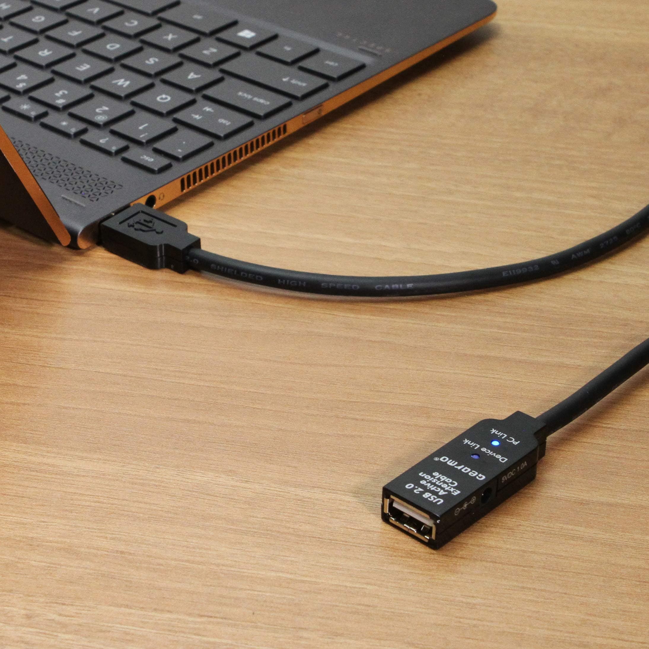 Gearmo 40ft. USB 2.0 Active Extension Cable A (Male) to A (Female)