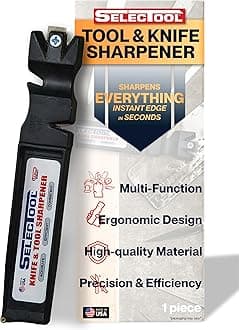 SELECTOOL - Master Sharpener - Sharpens Knives, Scissors, Tools, Axes, Hatche...