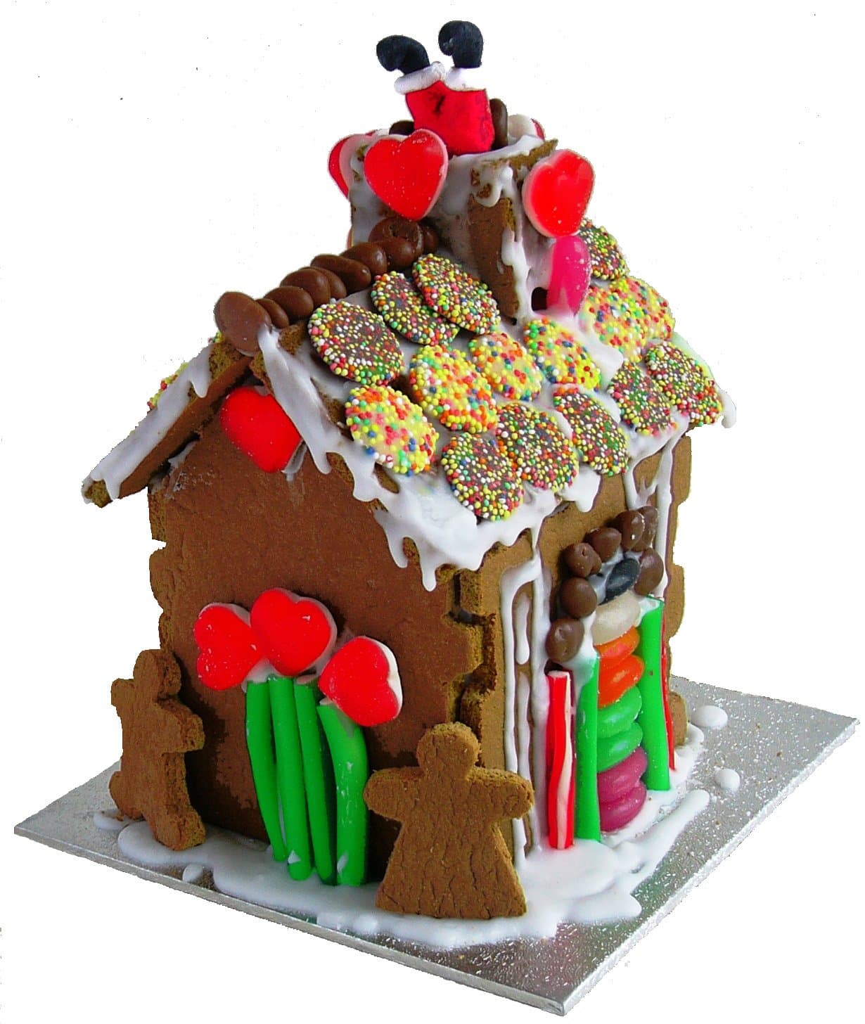 Santa's Stuck Chocolate Biscuit House Kit