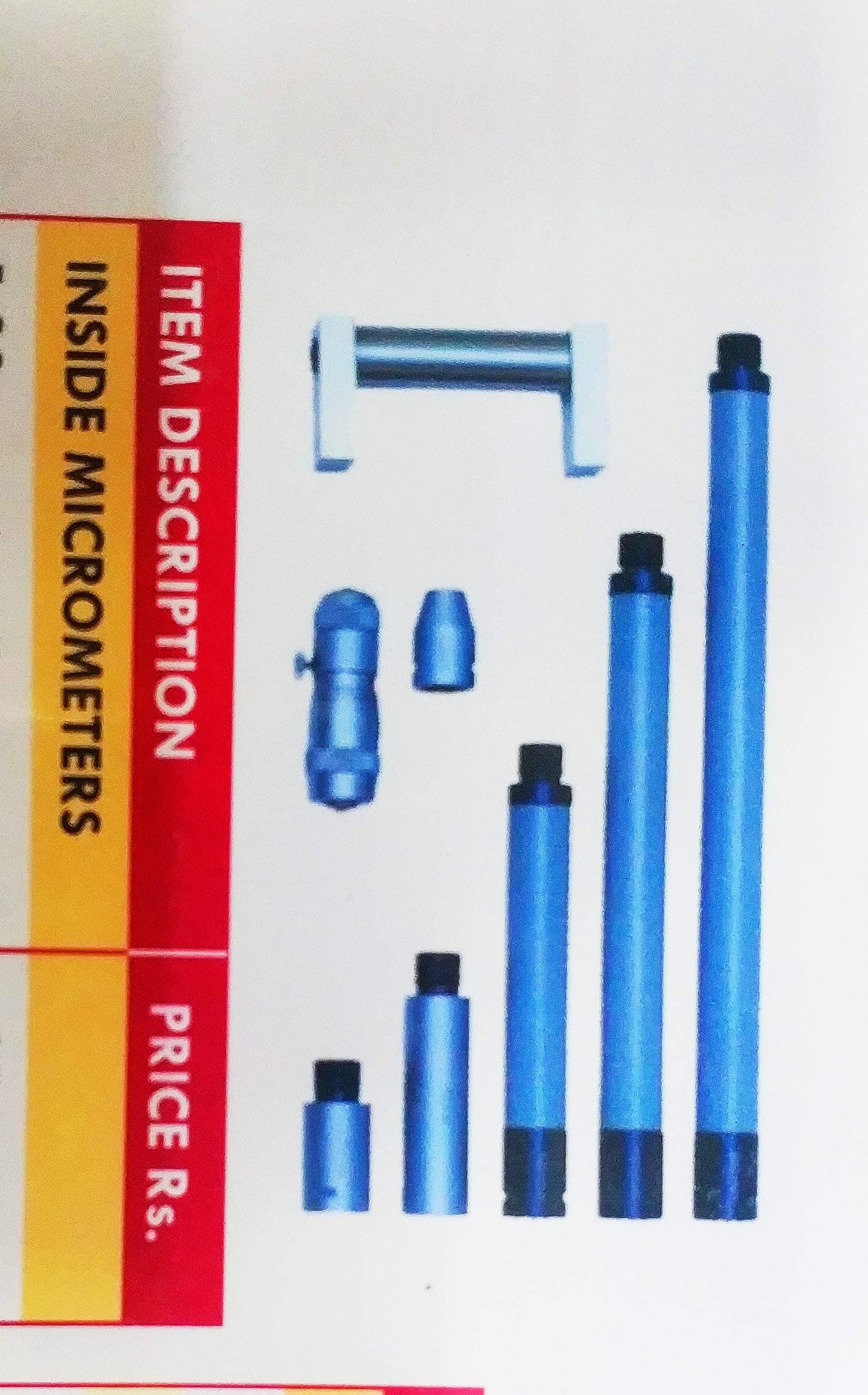 Aerospace Inside Micrometer 50-250mm Tubular type