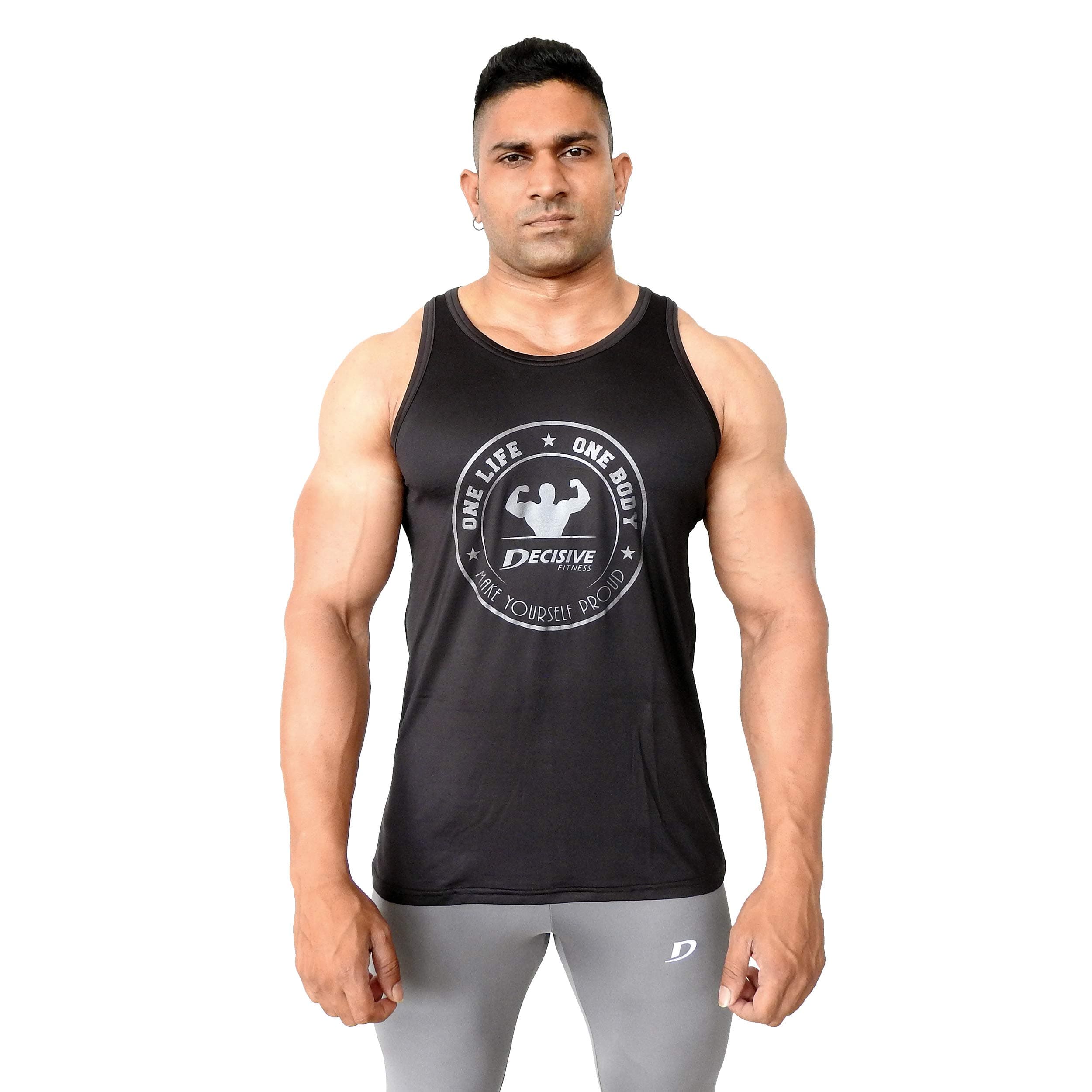 DECISIVEMen's Slim Fit Vest