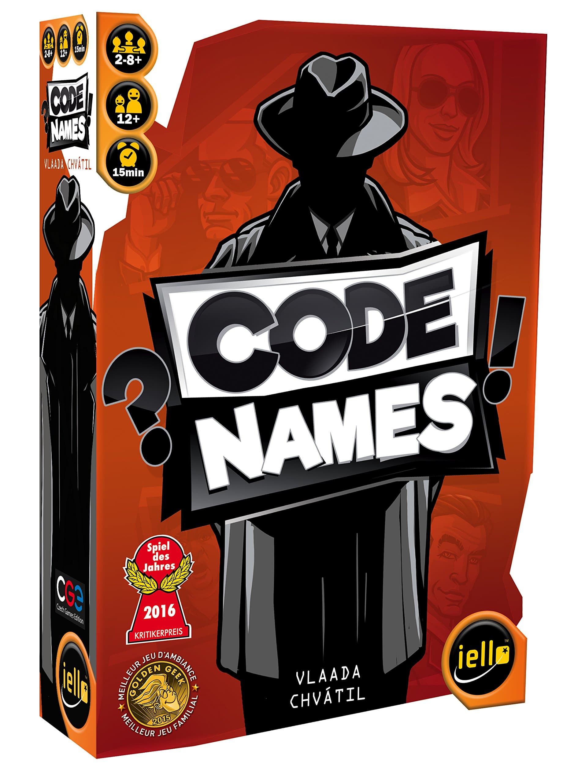 IELLO - 51285 - CodeNames - Idea Matching Game - French Version