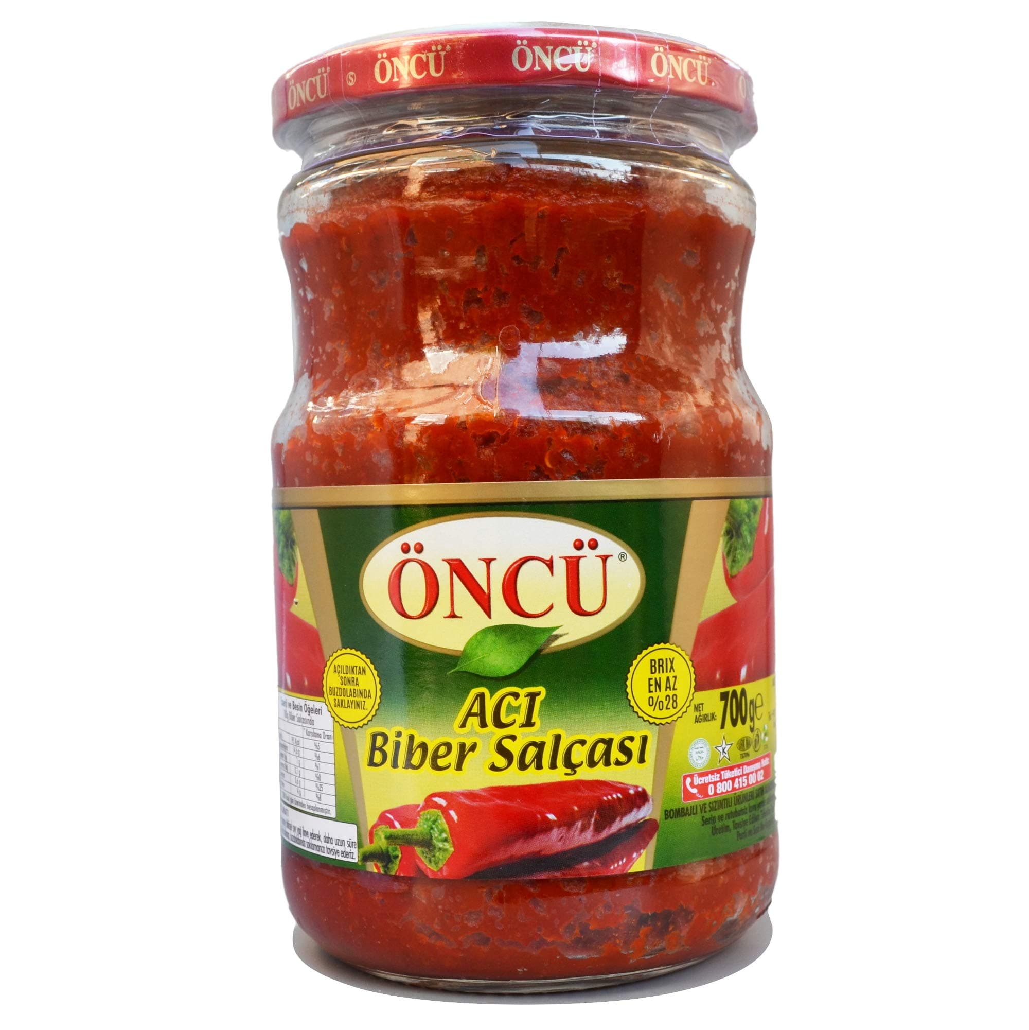 Oncu Hot Pepper Paste, 700 gr