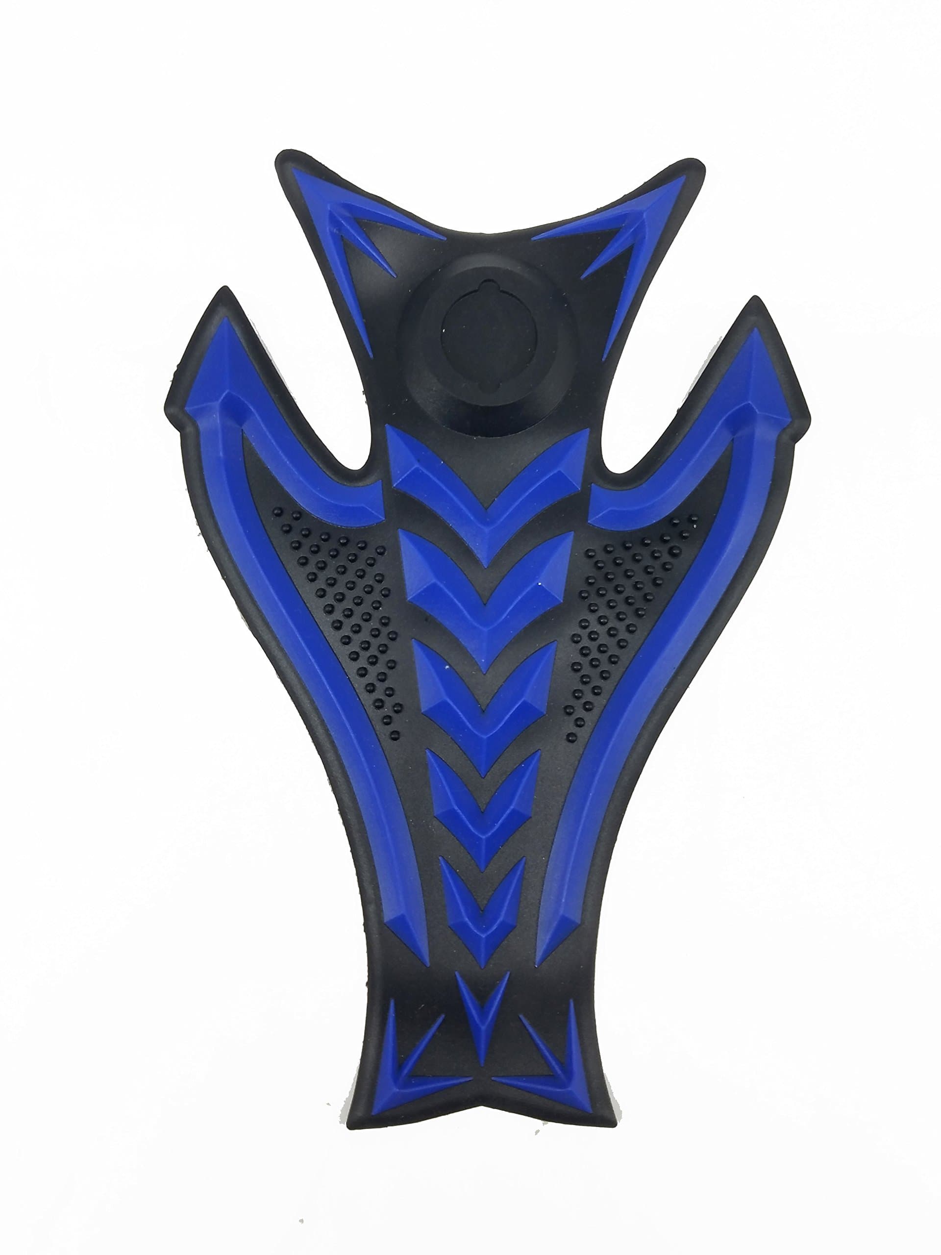 8' Blue 3D Rubber Side Tank Pad Protector for Kawasaki Ninja Z1000 ZX-10R ZX-6R Z800 H2R VERSYS