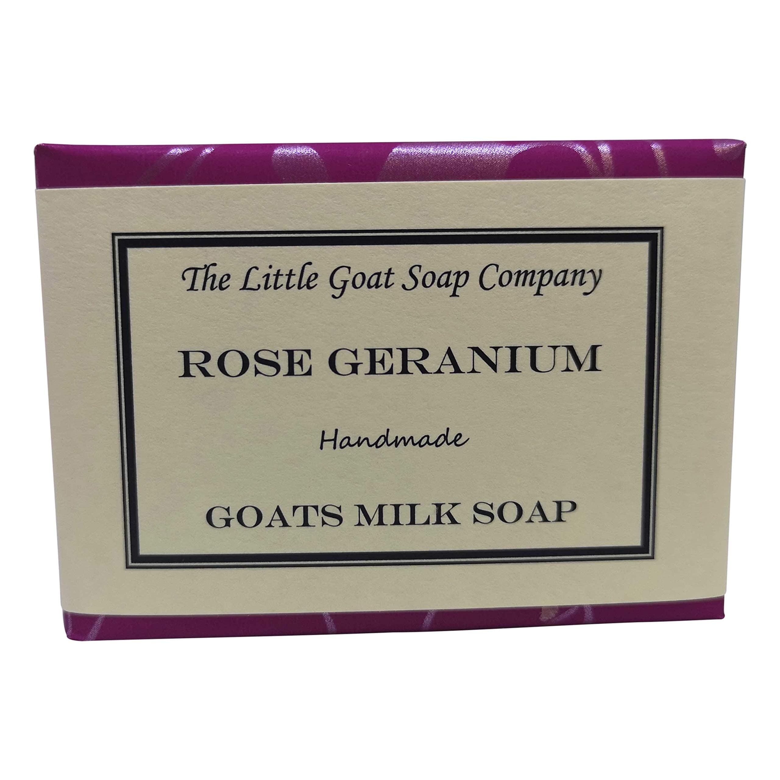 Rose Geranium Goats Milk Soap, 100 g