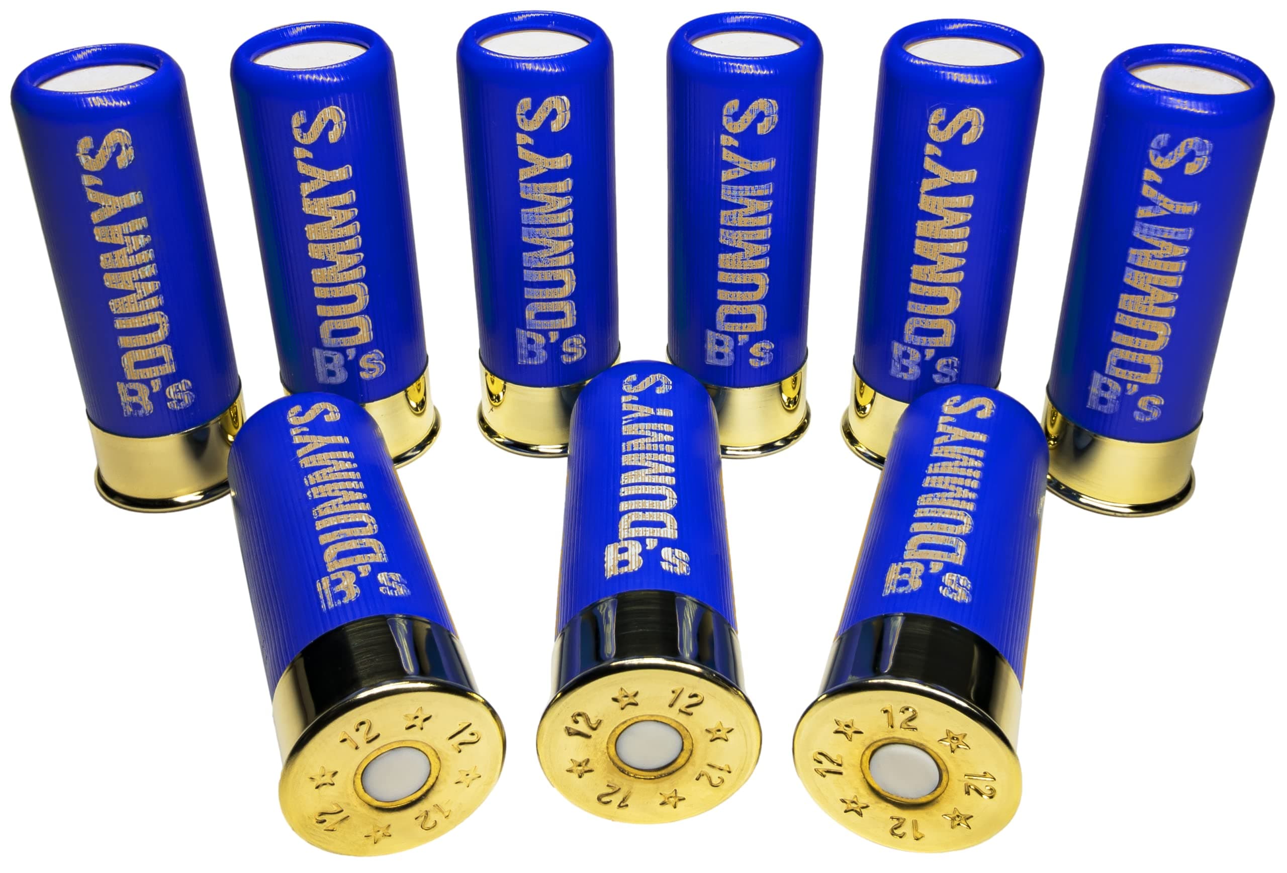 B's Dry Fire Snap Caps - Dummy 12 Gauge Training Caps (12 Ga Blue 2 ¾”)