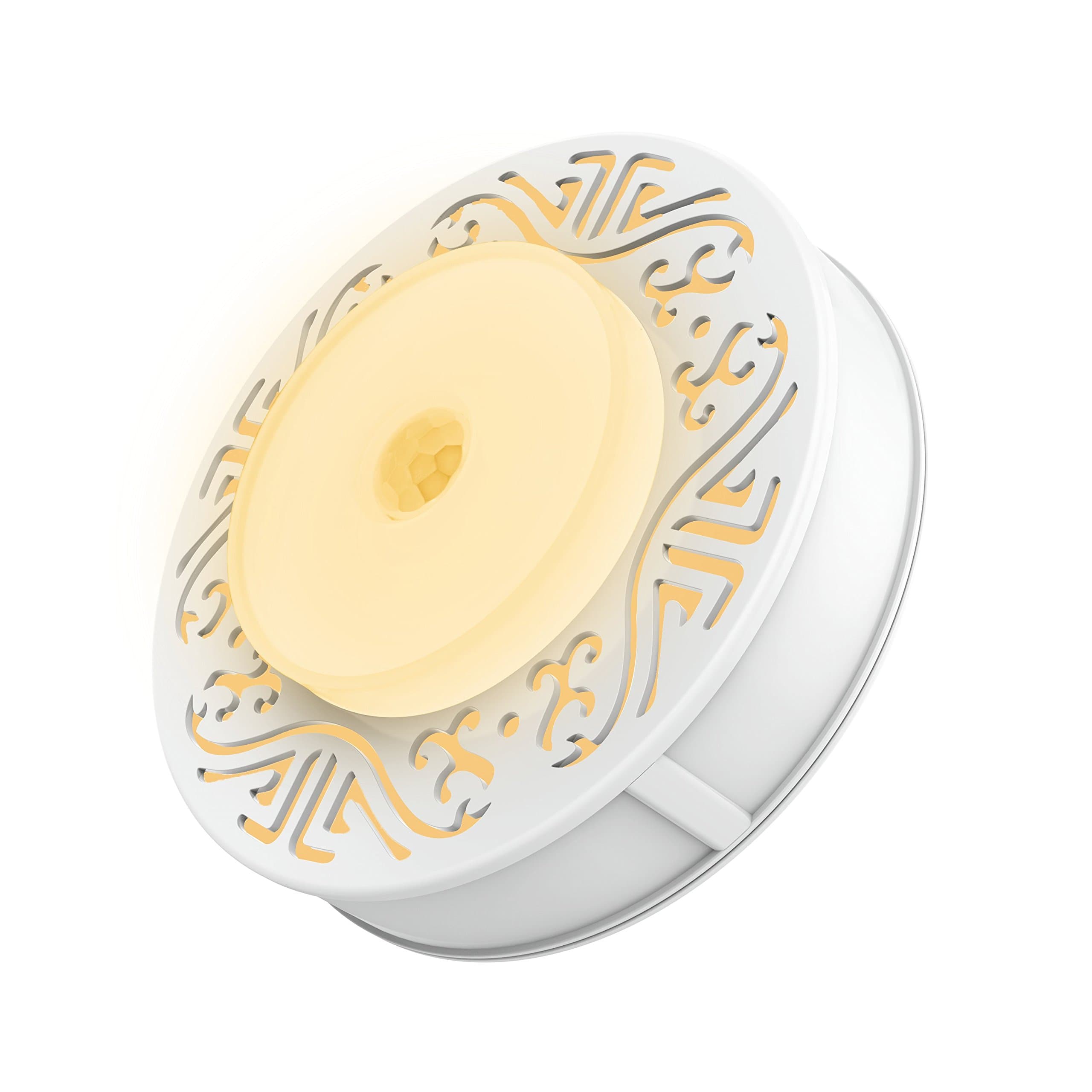 HONXEE L3 Night Light Motion Sensor LED Light Powered by Battery Stick to Anywhere on Wall Closet with Magnet and Adhesive for Hallway Stair Bathroom Kitchen