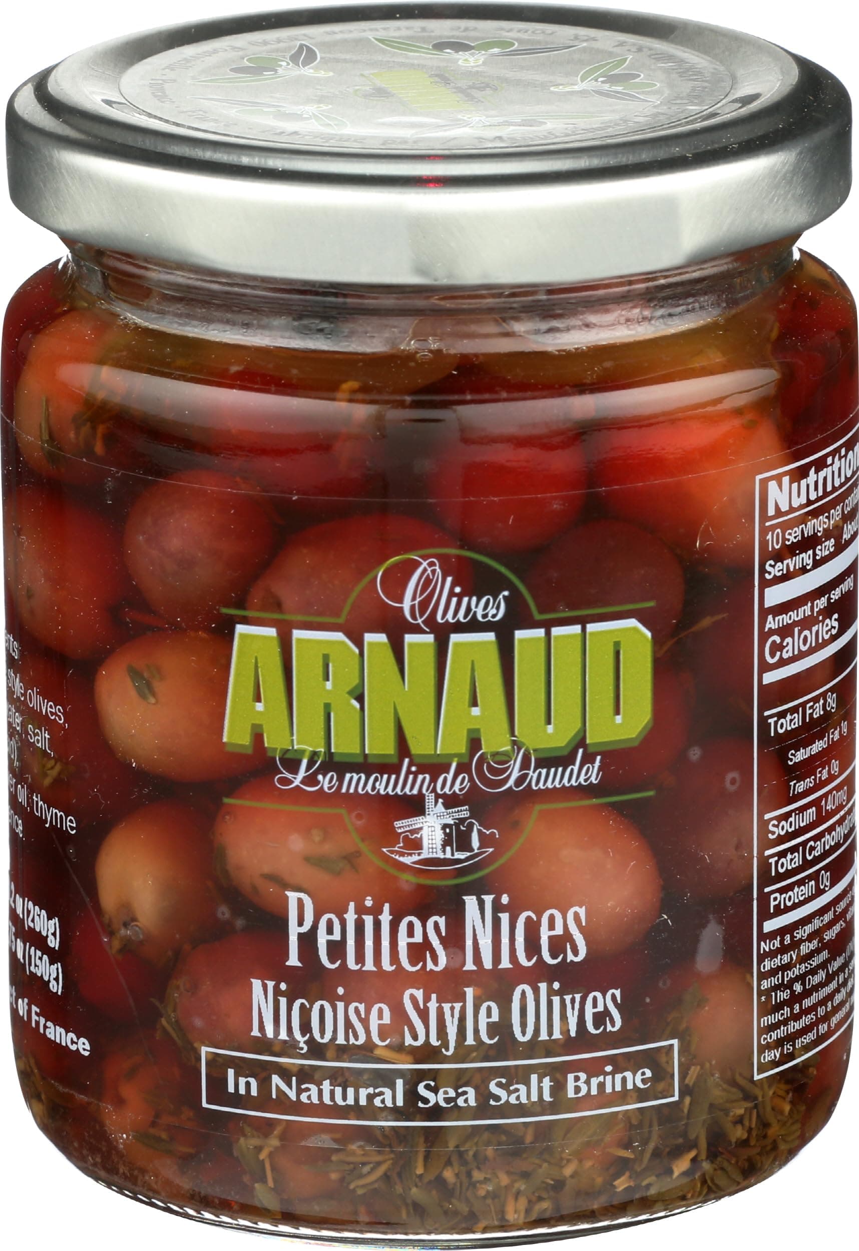 ARNAUD Nicoise Olives, 9.2 OZ