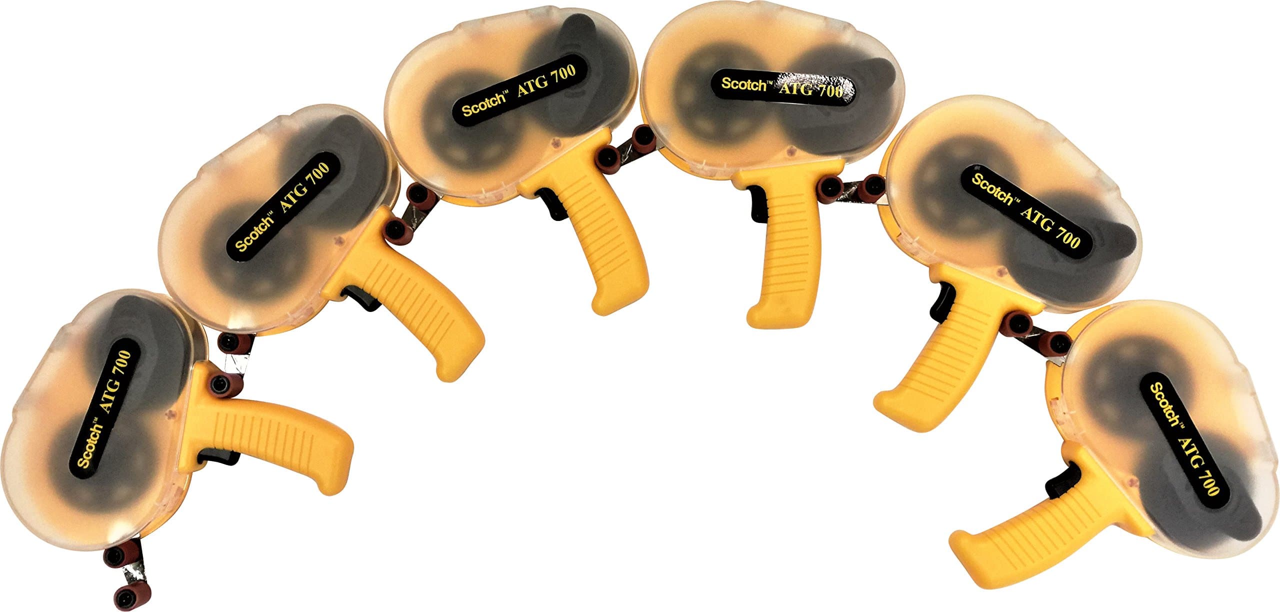 3 M Scotch ATG 700 Adhesive Applicator and Double-Sided Adhesive Dispenser, Pack of 6 Units