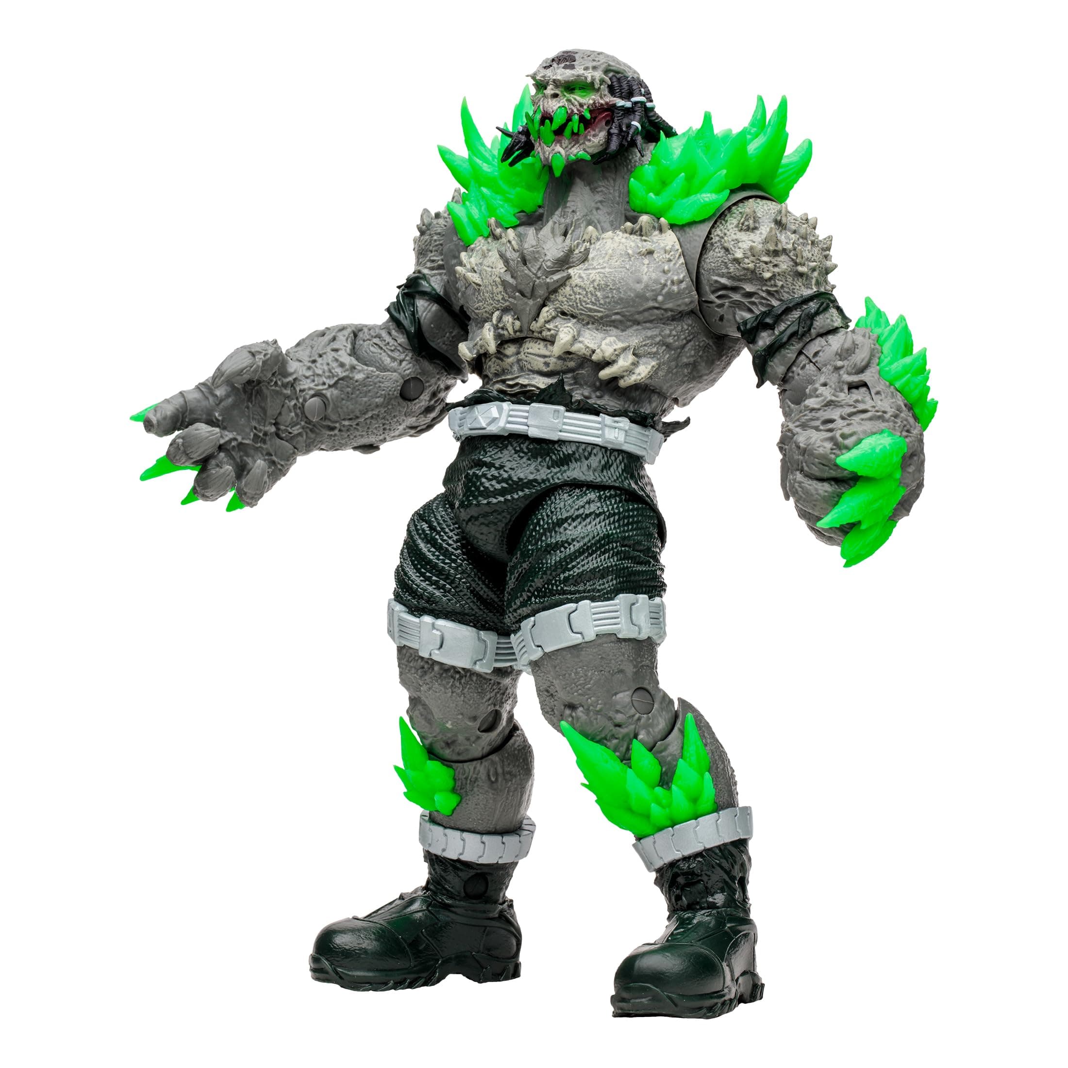 Toys DC Multiverse Kryptonite Doomsday (Superman/Batman) Mega Figure, Ultra Articulation Megafig with Collectible Art Card and Display Base
