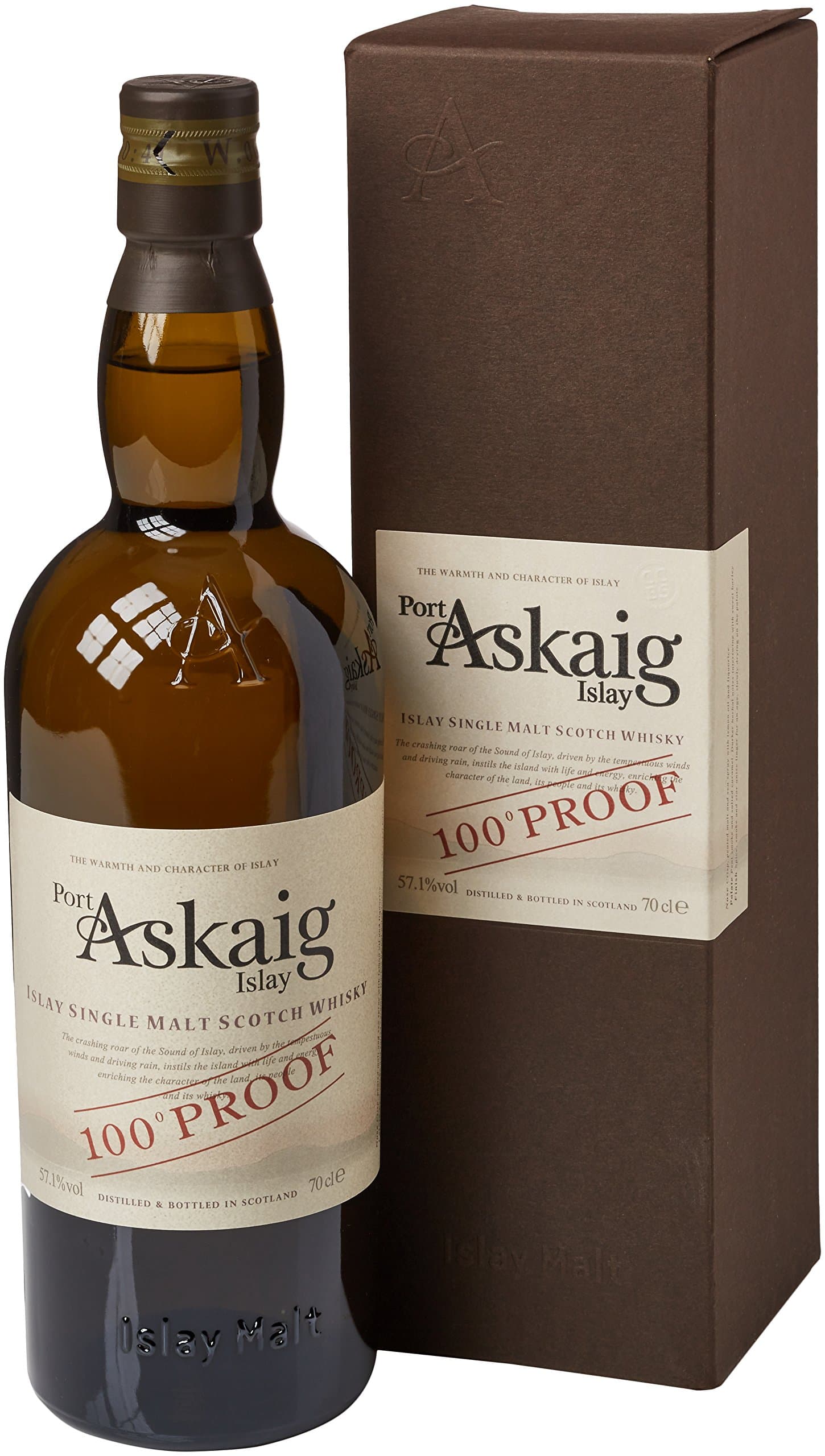 Port Askaig 100 Proof Whiskey, 70 cl