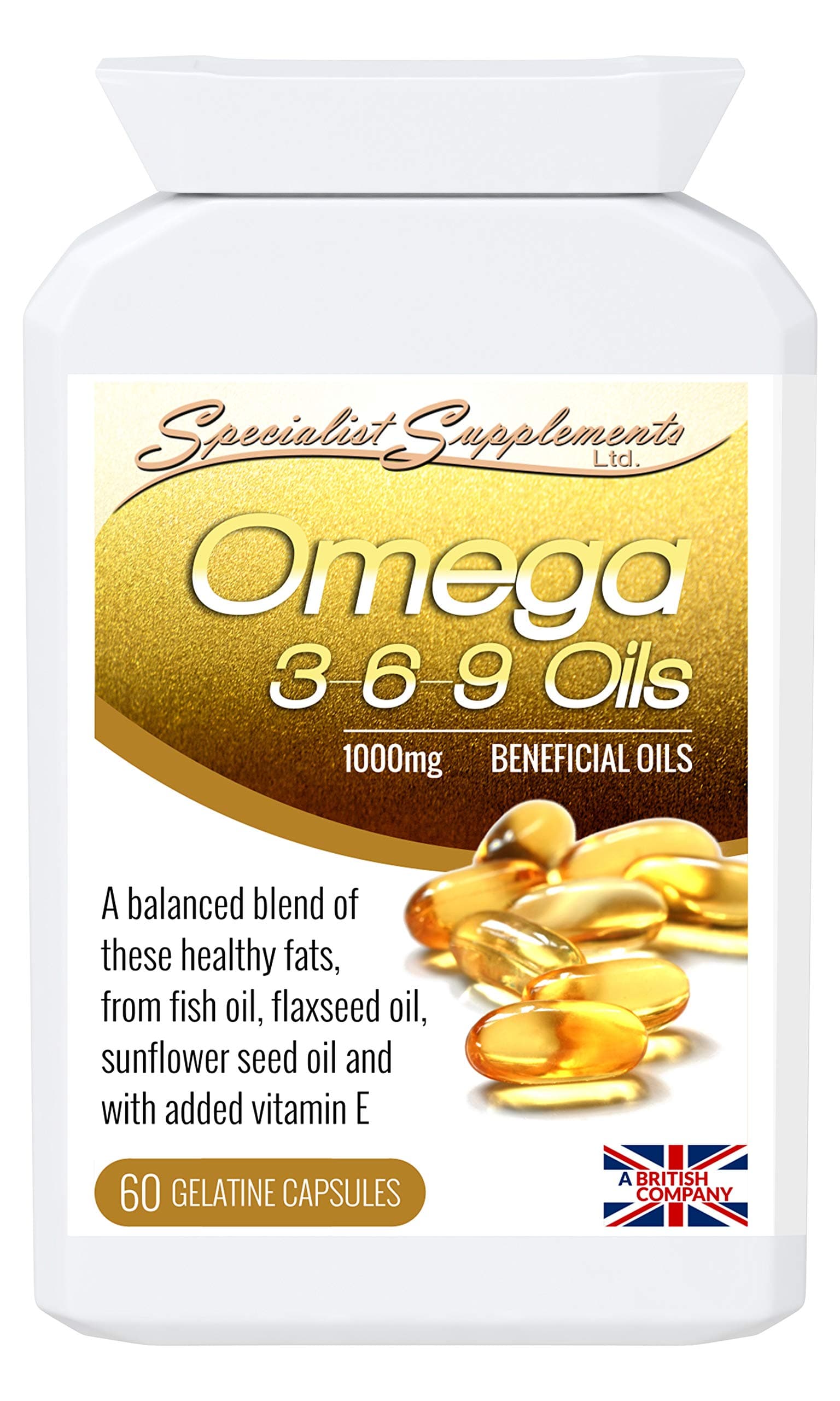 Omega 3-6-9 Oils 60 Capsules