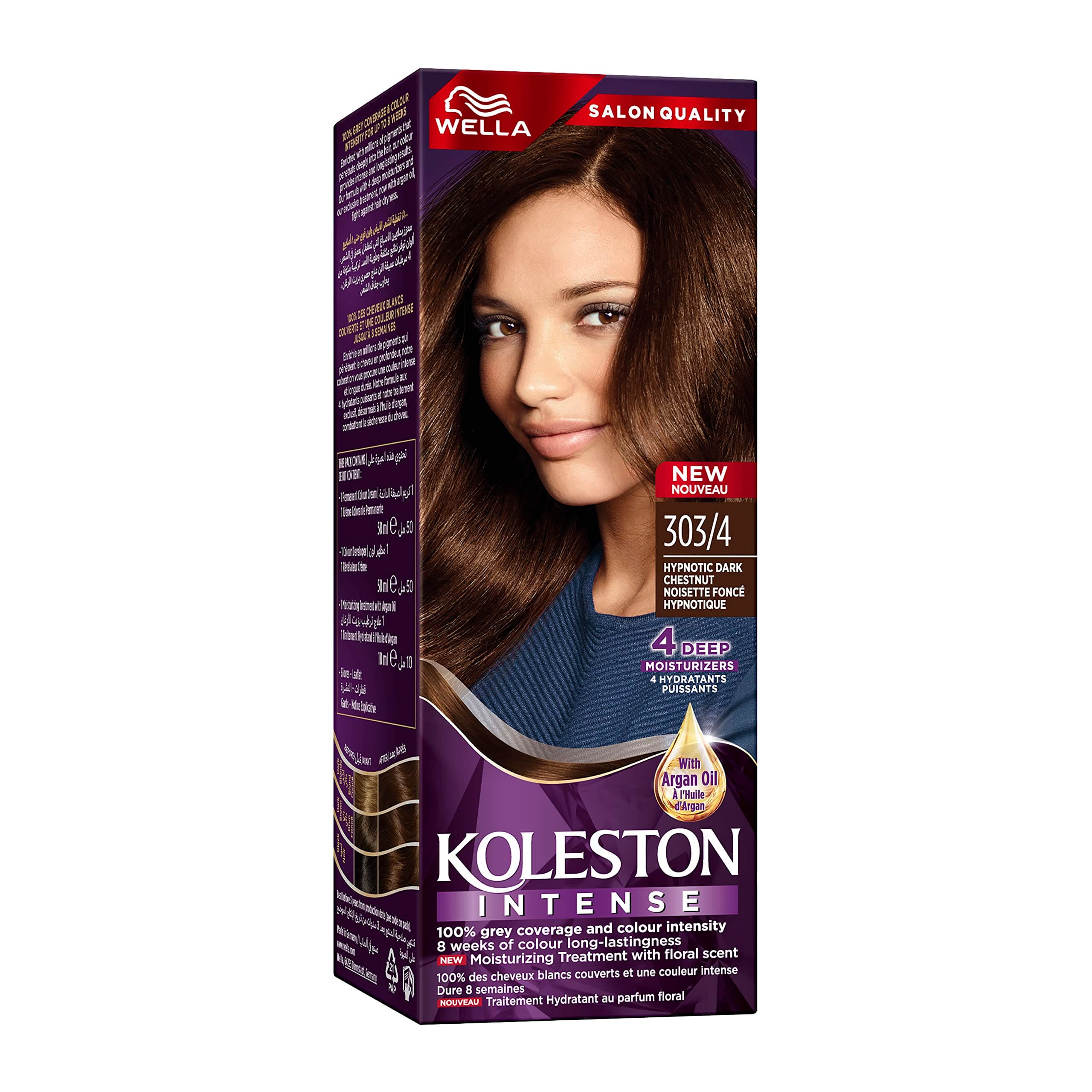 KOLESTON INTENSE SEMIKIT 303/4 DARK CHESTNUT