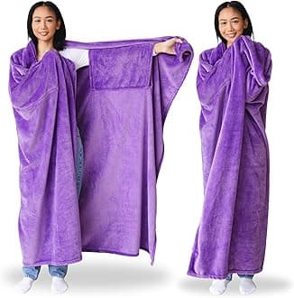 Super Blanky Wearable Blankets for Women, Adult Wearable Blanket Men, Mother's Day Gifts for Her, Wife Birthday Gift Ideas